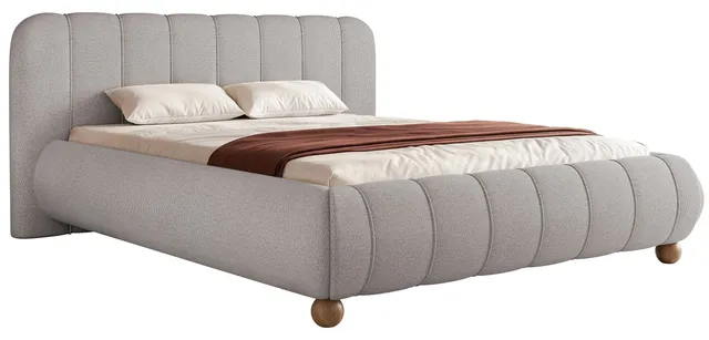 selsey-malunna-gepolstertes-bett-200x200-cm-mit-stauraum-grau-chenille-metallrah image 1
