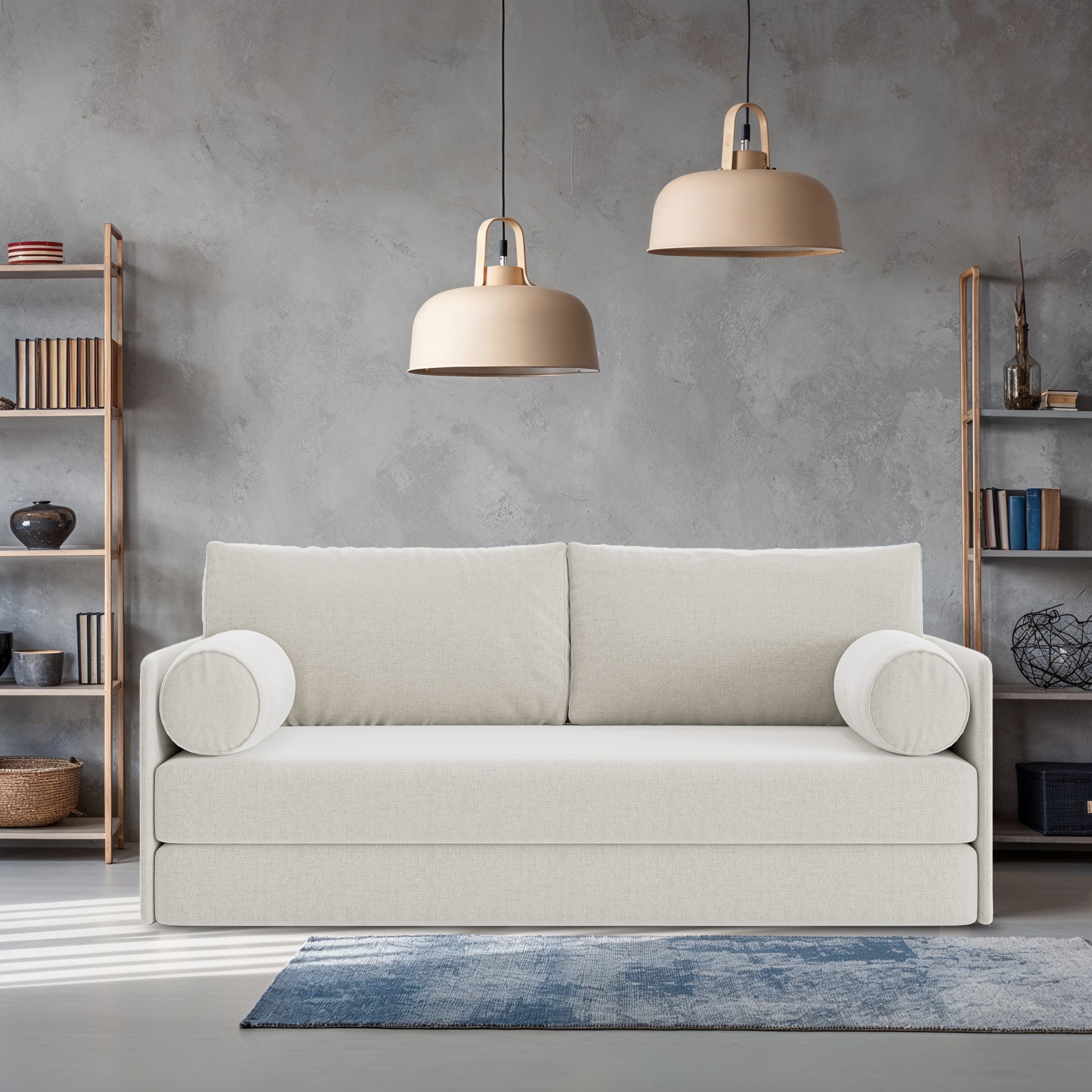 selsey-estano-3-sitzer-schlafsofa-ausklappbar-creme-mit-flechtmuster image 2