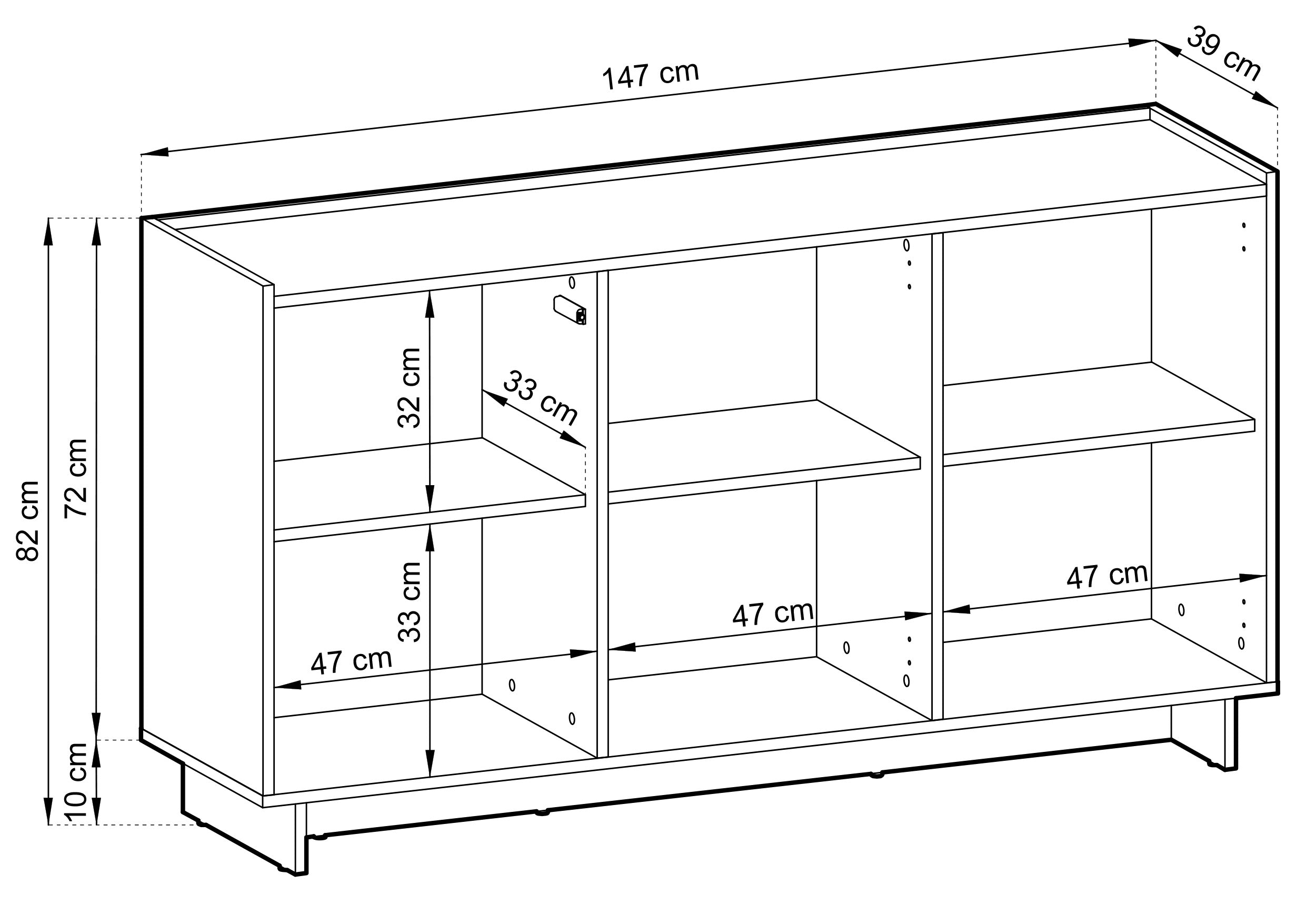 selsey-yasumi-dreht-renschrank-147-cm-karamelleiche-grifflos image 6
