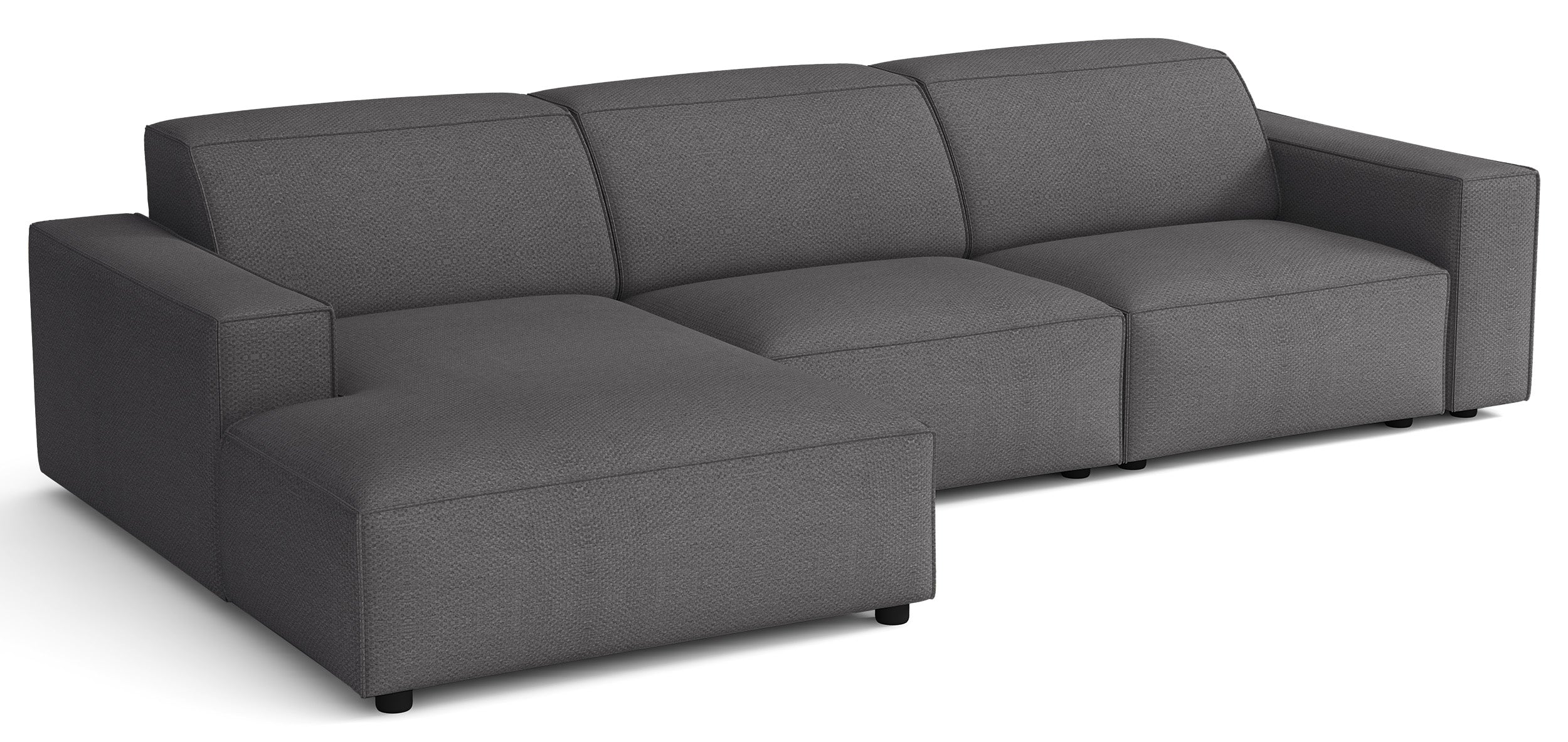 selsey-sellmo-modulares-ecksofa-linksseitig-l-form-dunkelgrauer-hydrophober-chen image 3