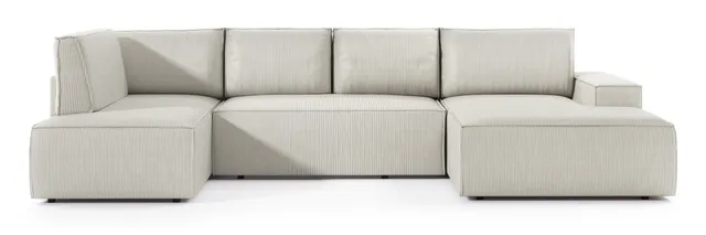 selsey-farese-new-ecksofa-u-form-mit-schlaffunktion-rechts-mit-stauraum-creme-co image 1