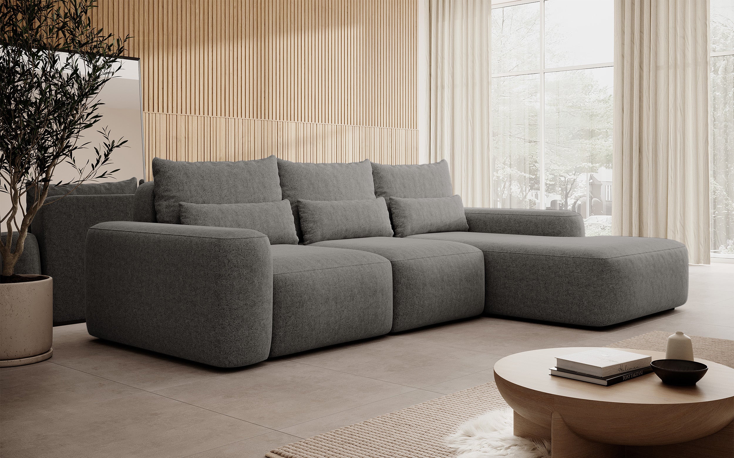 selsey-carnos-ecksofa-mit-schlaffunktion-l-form-rechts-dunkelgrauer-chenille image 2