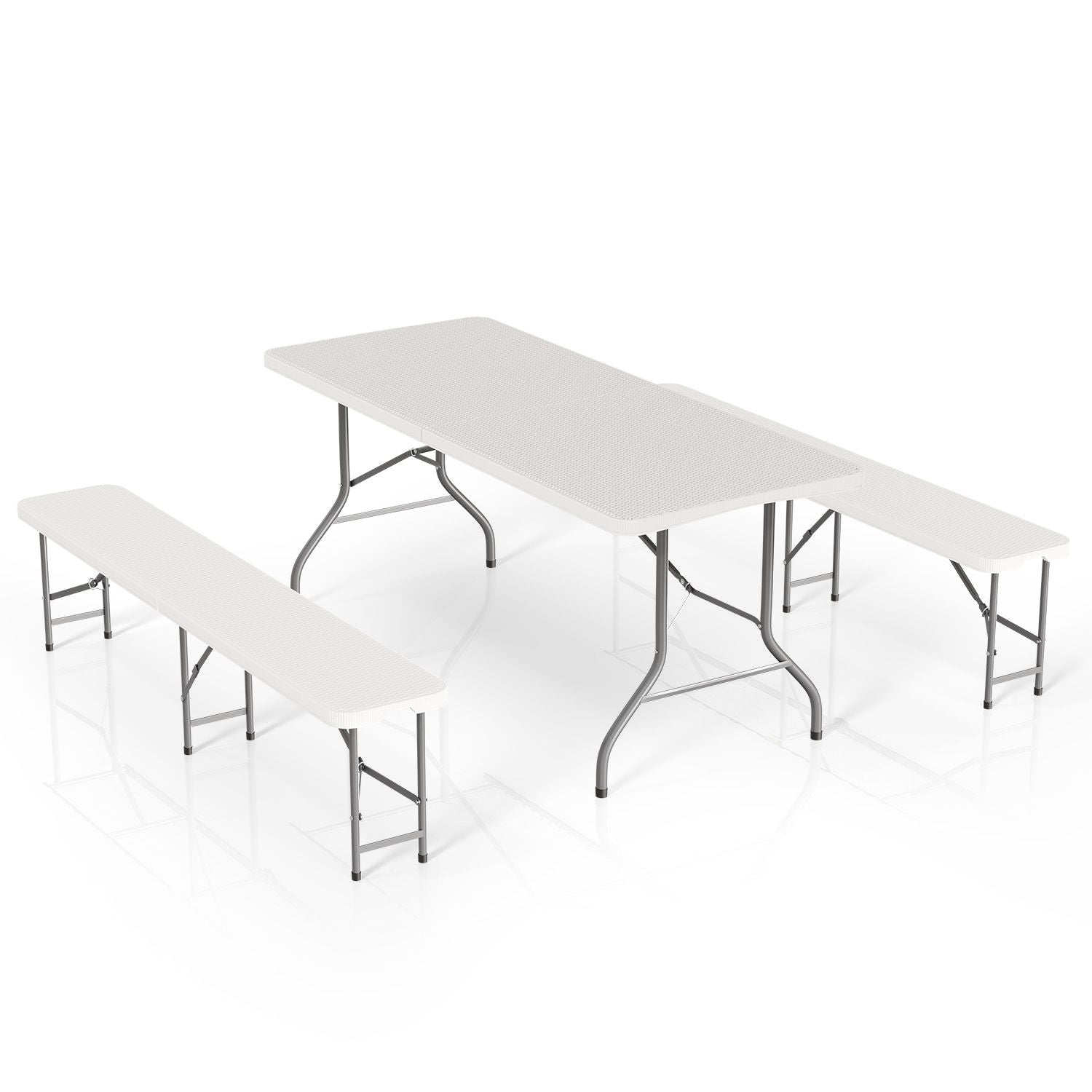 juskys-bayreuth-bierzeltgarnitur-180-cm-klappbarer-tisch-mit-2-b-nken image 2