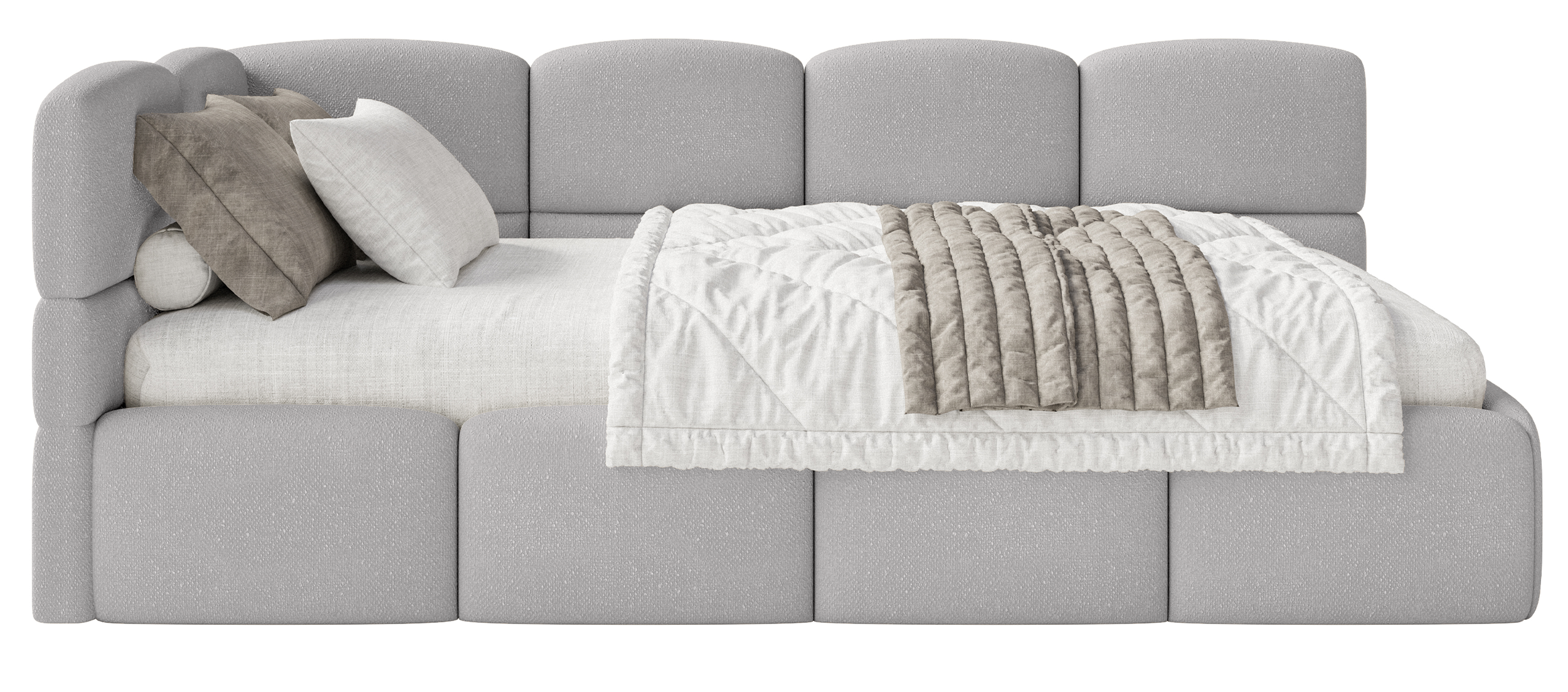 selsey-cloudy-jugendbett-90x200-cm-links-hellgrau-chenille-mit-stauraum image 4