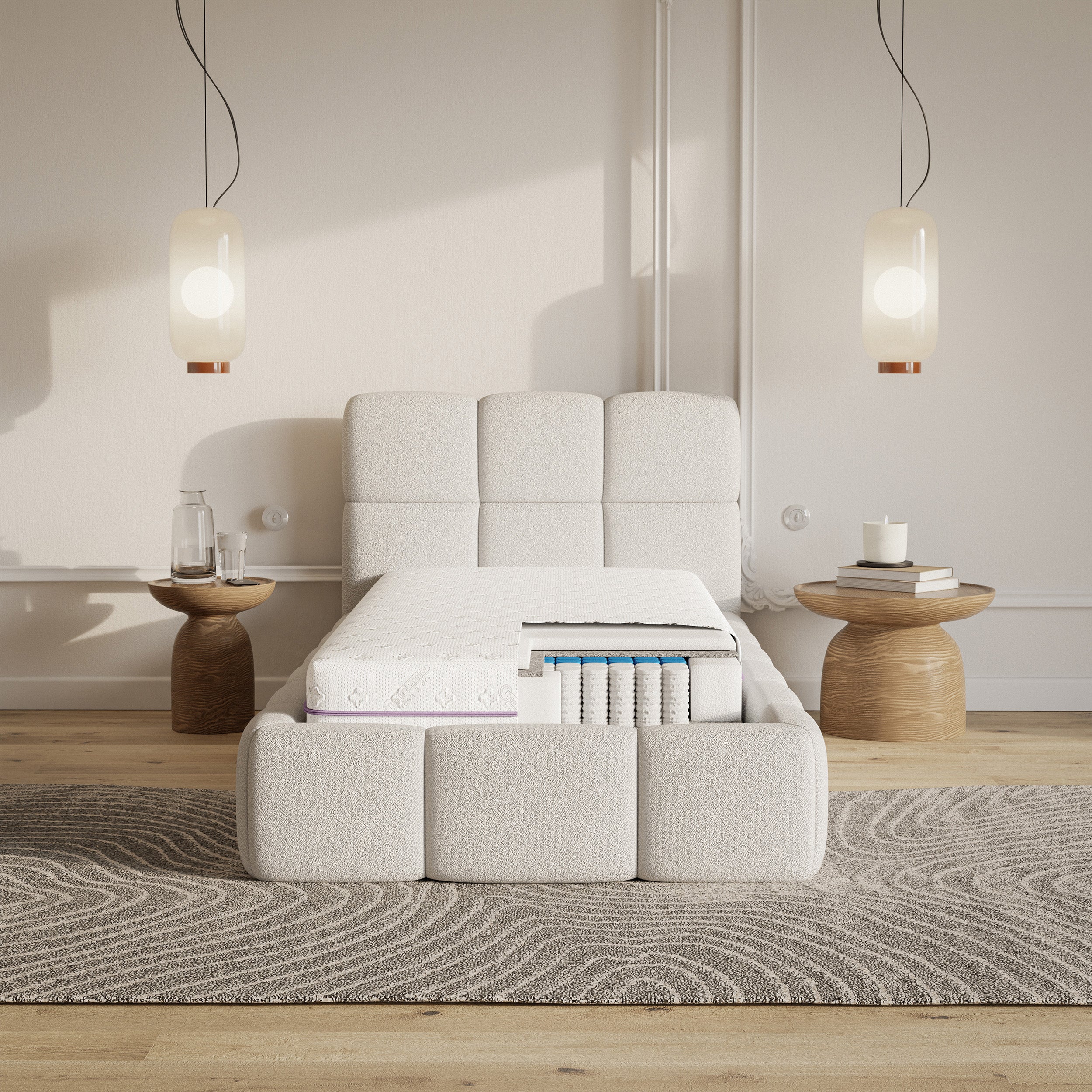 selsey-somtiple-multipocket-taschenfederkernmatratze-90x200-cm-visco-hr-schaum image 2