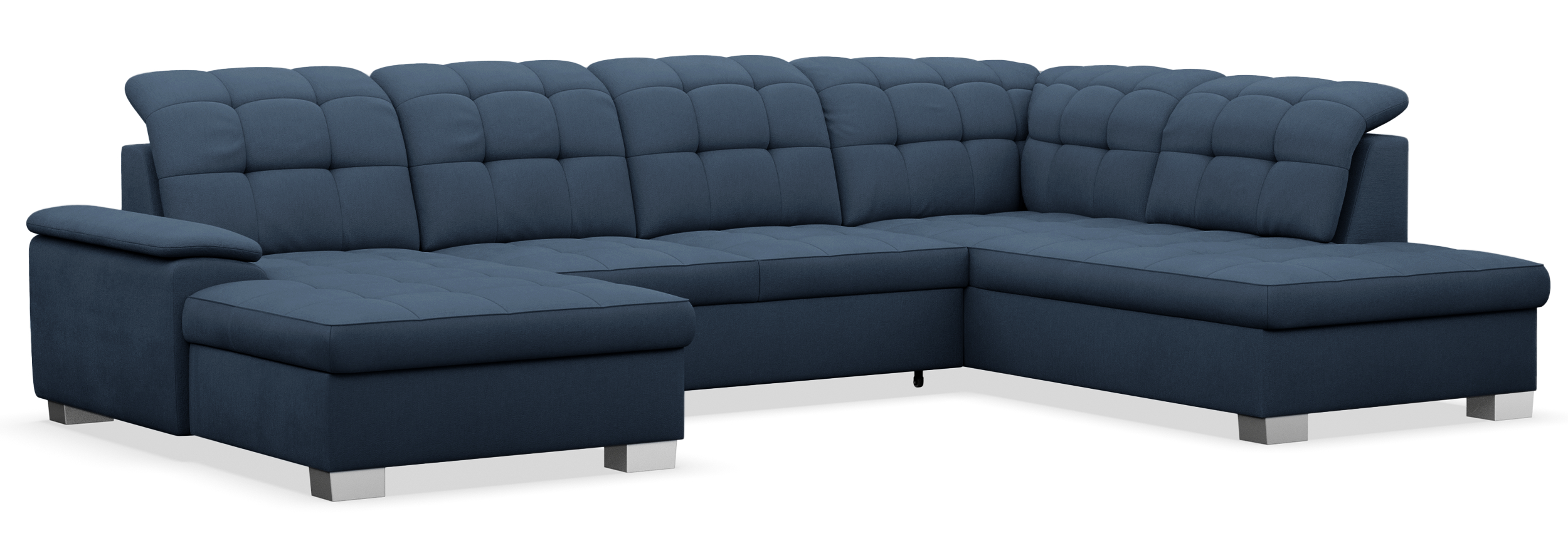 selsey-jamaal-ecksofa-u-f-rmig-links-mit-schlaffunktion-und-stauraum-marineblau- image 4