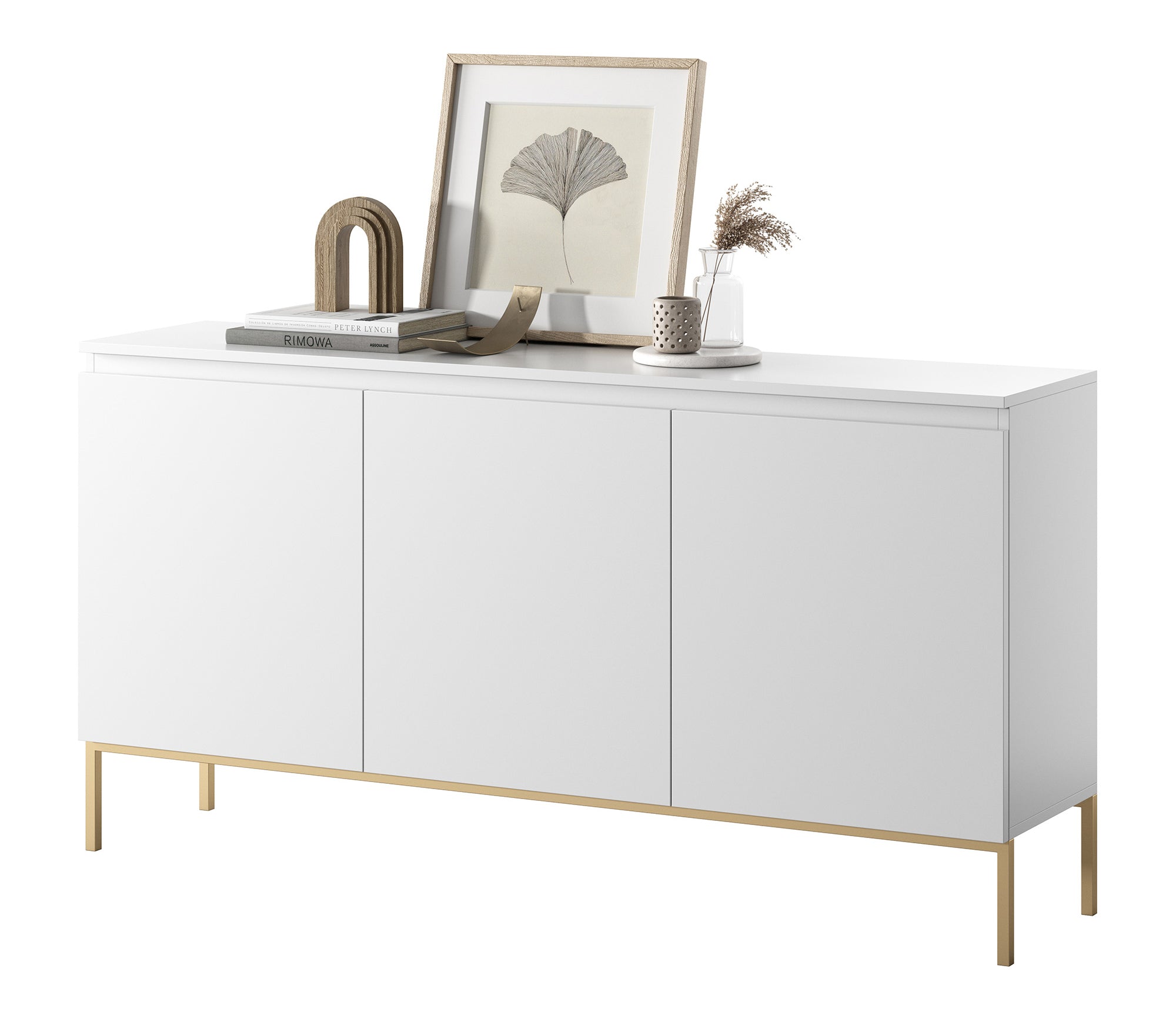 selsey-bemmi-dreht-renschrank-150-cm-wei-mit-goldenen-beinen-3-t-rig image 4