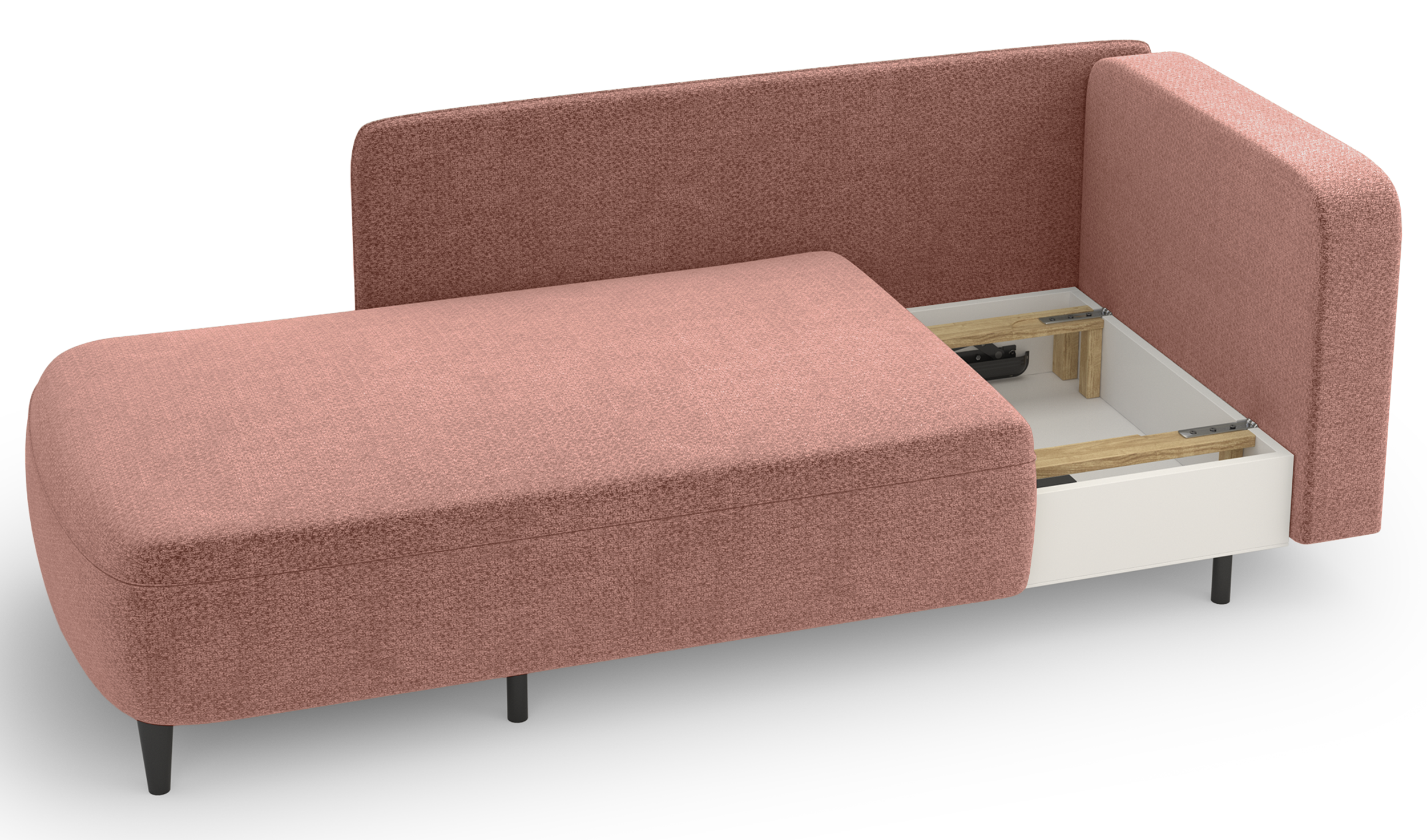 selsey-pinkio-auszieh-liege-links-mit-stauraum-rosa-chenille image 7