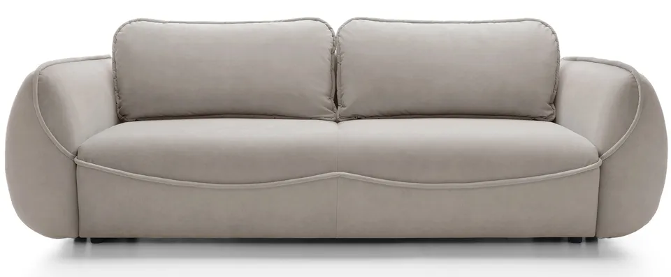 selsey-cutie-drei-sitzer-schlafsofa-mit-stauraum-beige-samtstoff image 1