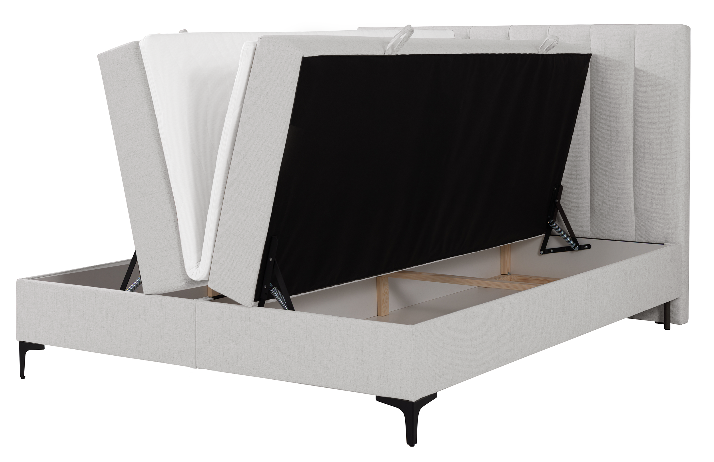 selsey-lorentes-kontinentales-bett-160x200-cm-mit-stauraum-topper-hellbeige-flec image 5