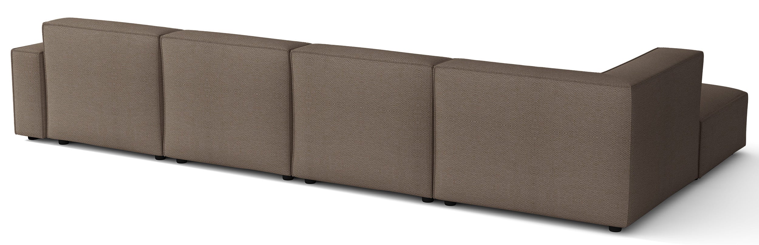 selsey-sellmo-u-f-rmiges-modulares-ecksofa-links-mit-hocker-hellbraun-chenille-h image 4