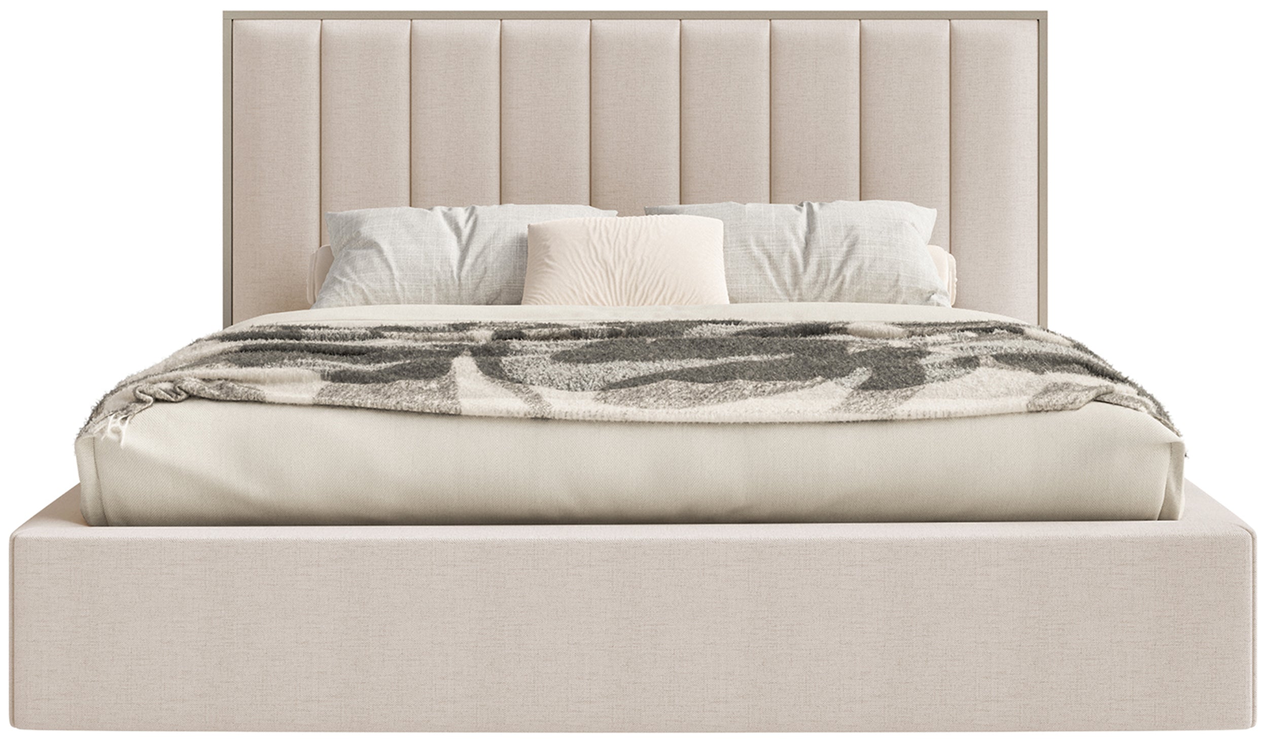 selsey-togents-gepolstertes-bett-140x200-cm-mit-led-beleuchtung-beige-chenille-w image 5