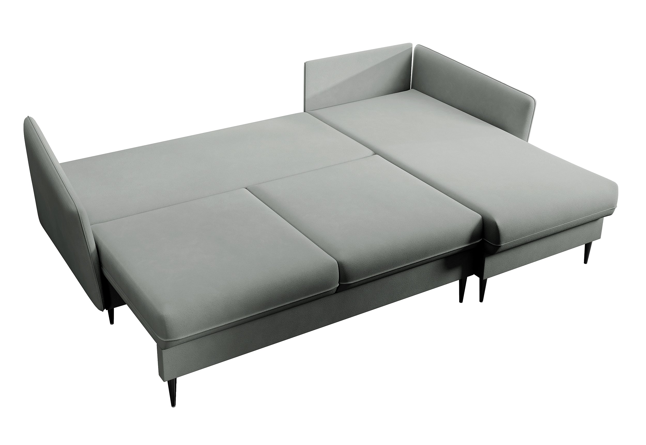 selsey-volio-ecksofa-mit-schlaffunktion-grauer-wasserabweisender-samt-schwarze-b image 6