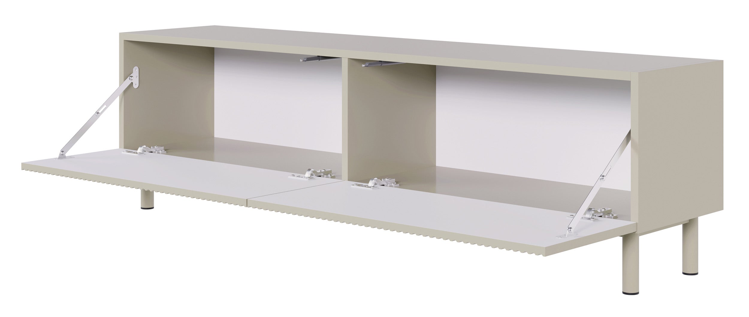selsey-veldio-new-tv-schrank-140-cm-grau-beige-mit-gefr-ster-front image 2