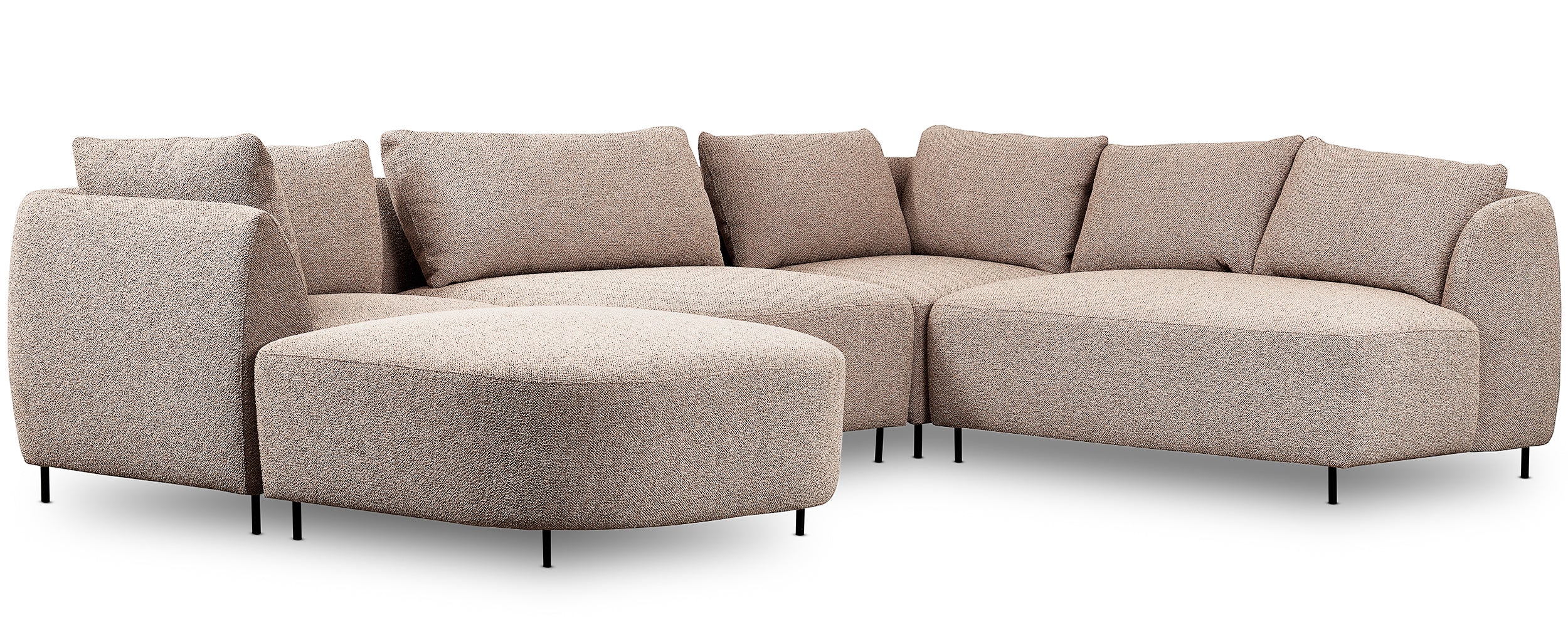 selsey-lanomi-u-f-rmiges-modulares-ecksofa-rechtsseitig-320-cm-beige-boucl image 3
