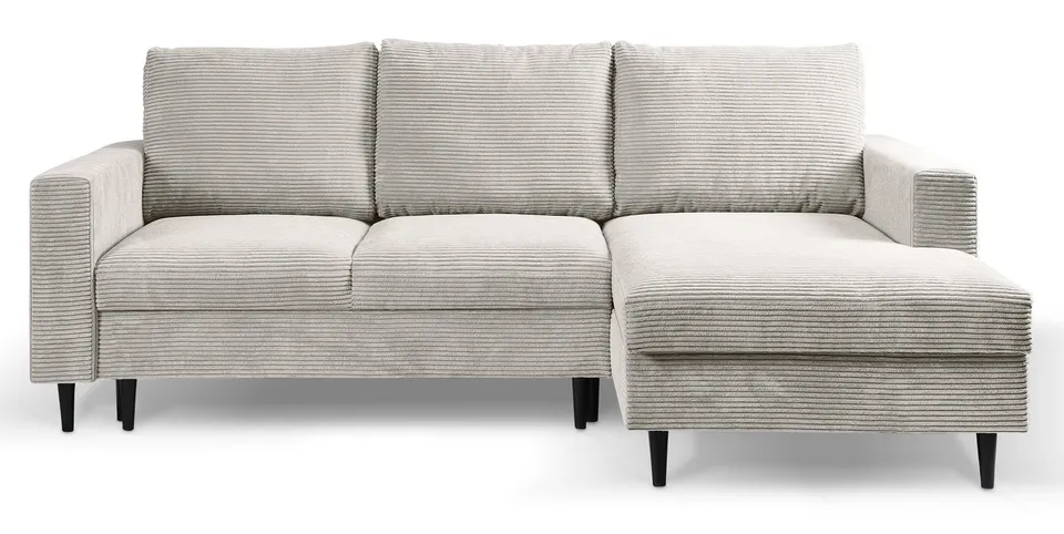 selsey-nalika-ecksofa-mit-schlaffunktion-und-stauraum-rechts-hellbeiger-cord-l-f image 1