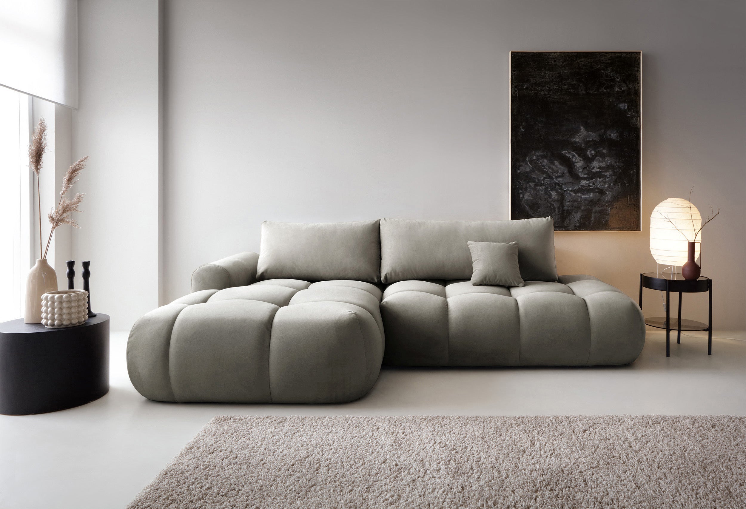 selsey-ombo-ecksofa-mit-schlaffunktion-links-graubrauner-samt-l-form image 2