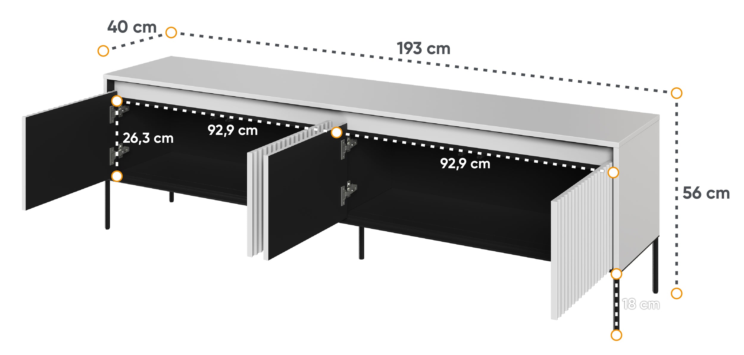 selsey-trend-tv-schrank-193-cm-mit-led-lowboard-wei image 5
