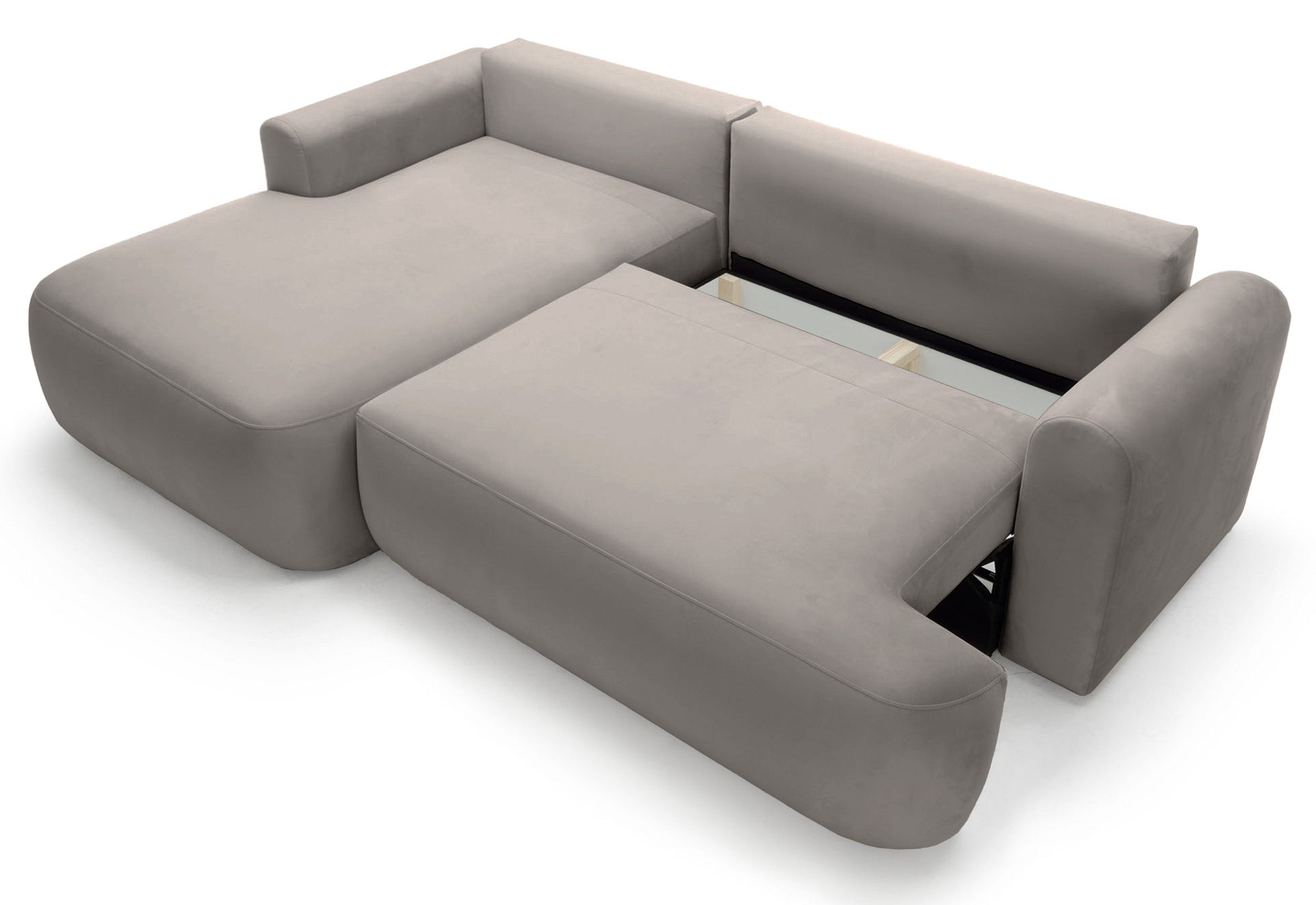 selsey-ovo-ecksofa-mit-schlaffunktion-l-links-mit-stauraum-hellgrauer-samtvelour image 6