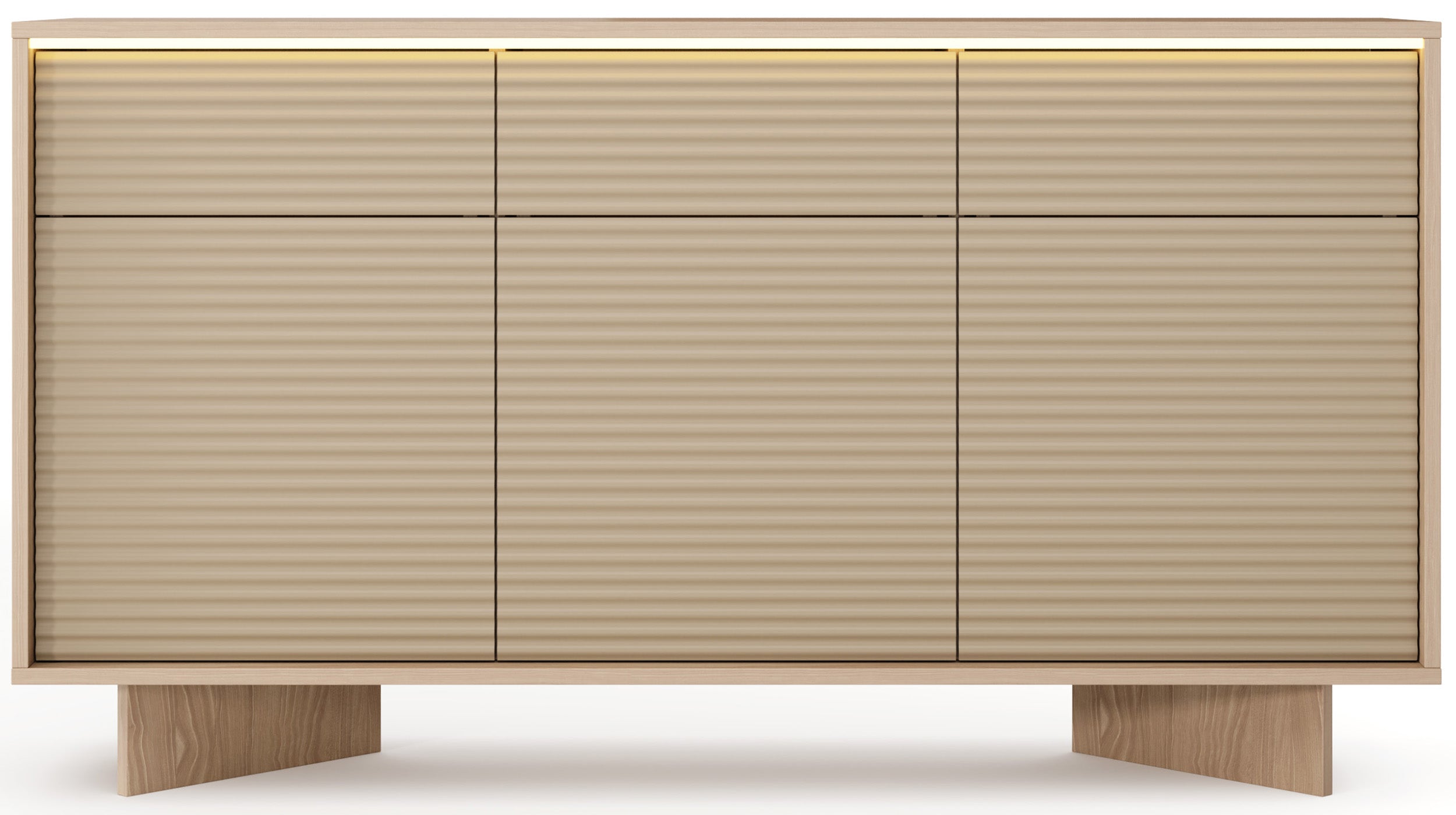 selsey-semi-dreht-renschrank-kommode-154-cm-mit-3-schubladen-und-led-bolivar-nat image 5