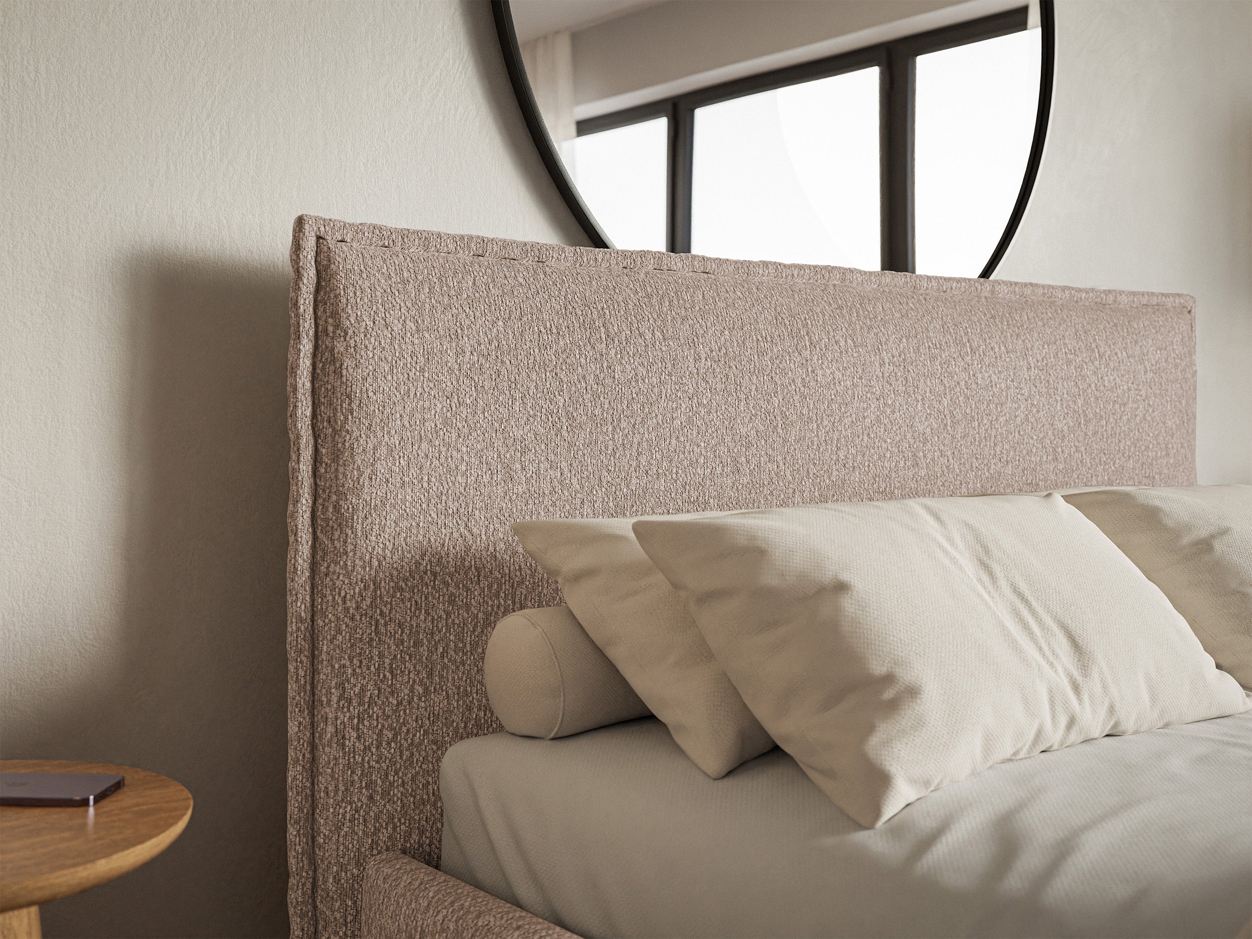 selsey-softie-slim-polsterbett-140x200-cm-dunkelbeige-chenille image 4