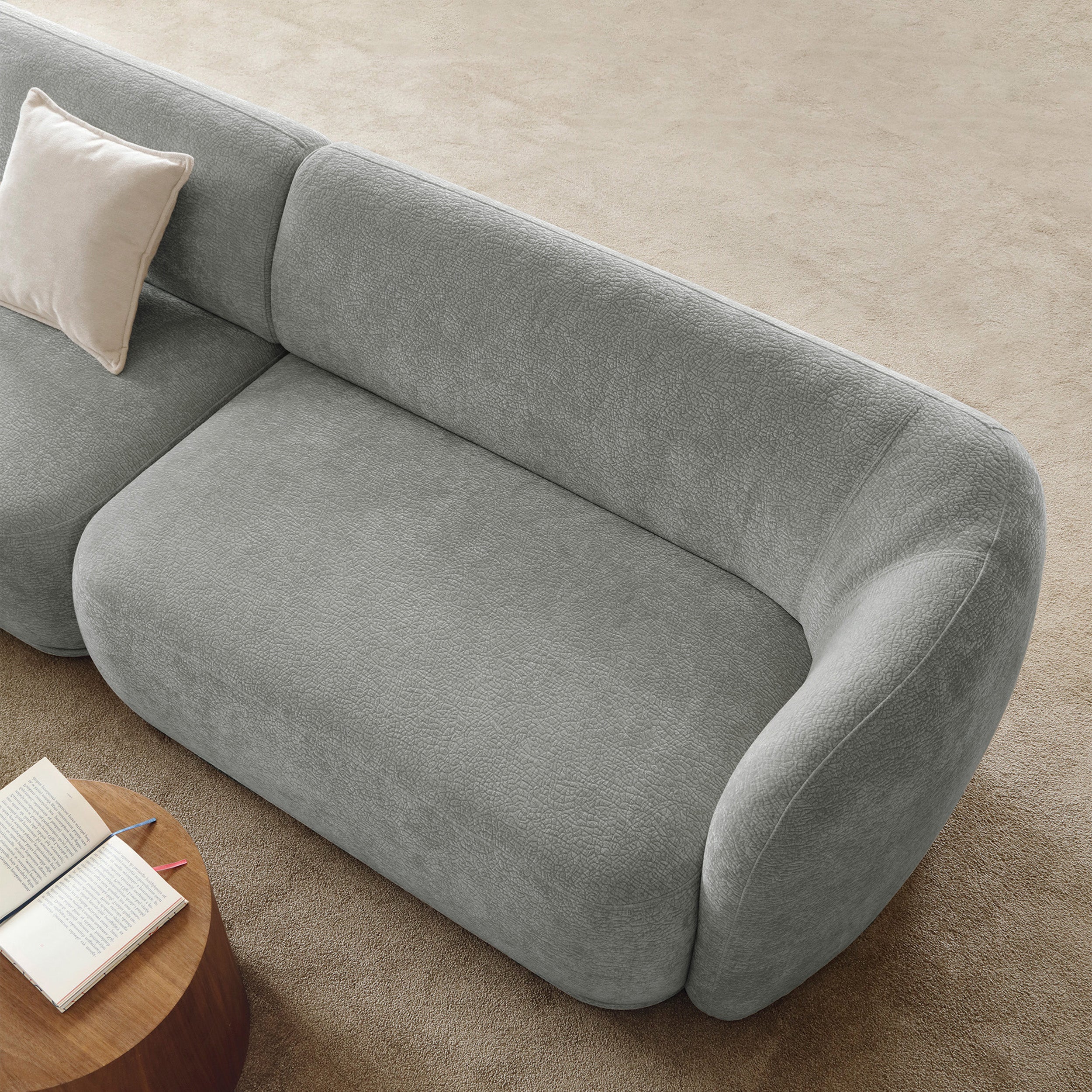 selsey-bommo-modulares-ecksofa-l-form-links-mit-pouf-grauer-chenille-stoff image 6