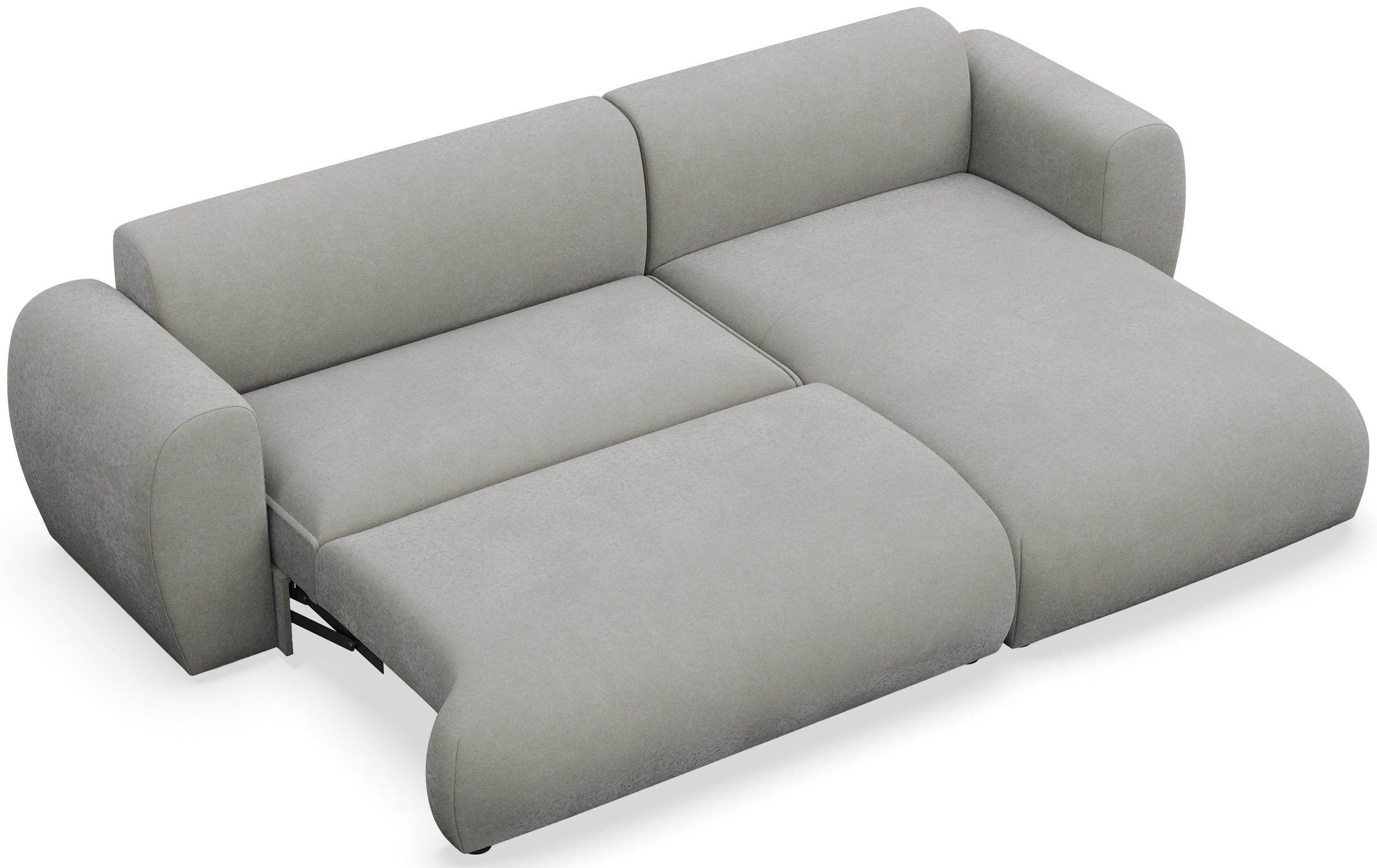 selsey-emia-ecksofa-mit-schlaffunktion-l-f-rmig-rechts-hellgrauer-chenille image 3