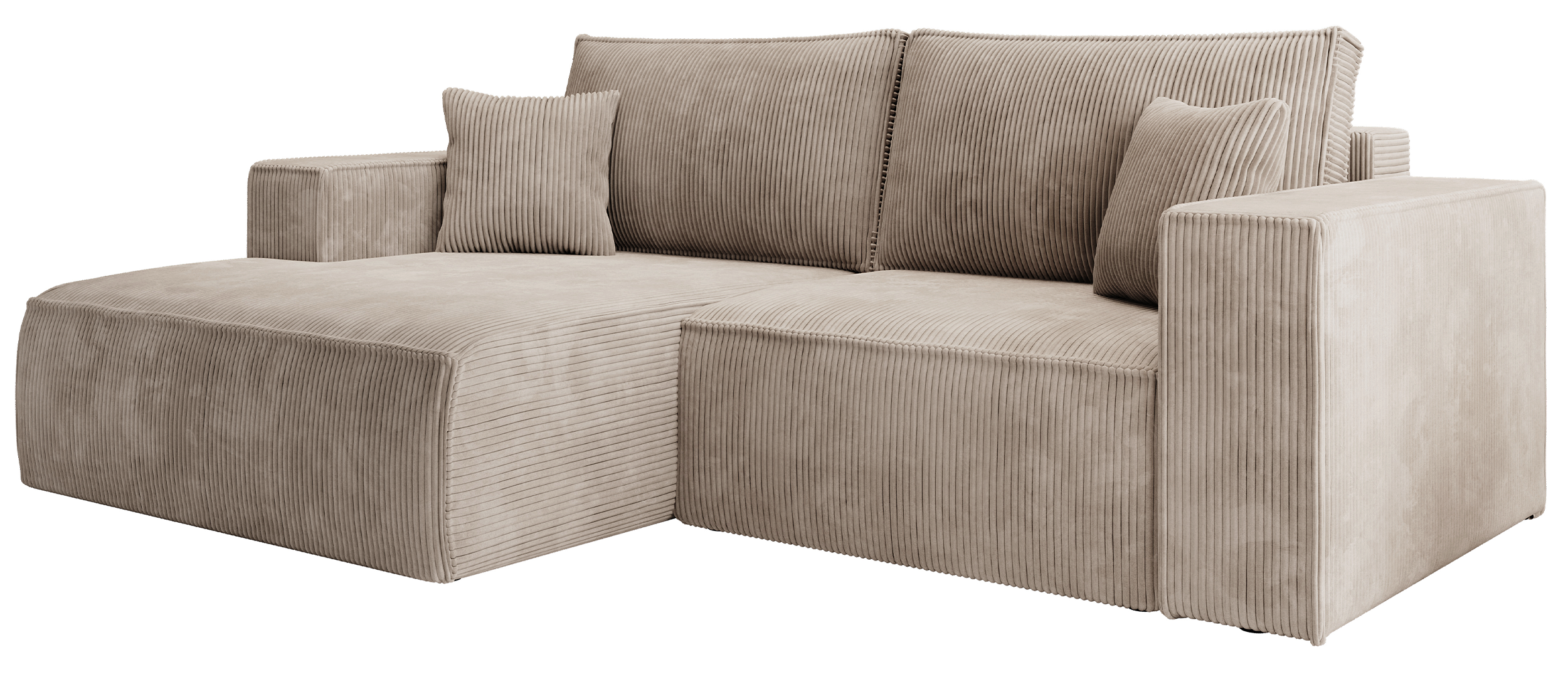 selsey-farese-mini-ecksofa-mit-schlaffunktion-l-links-mit-stauraum-beiger-cord image 7