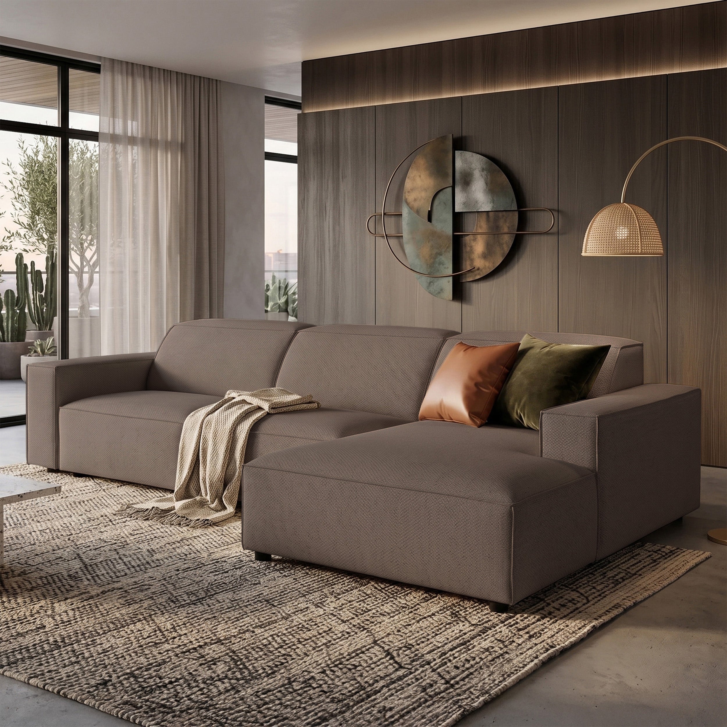 selsey-sellmo-modulares-ecksofa-l-form-rechts-hellbrauner-hydrophober-chenille-s image 2