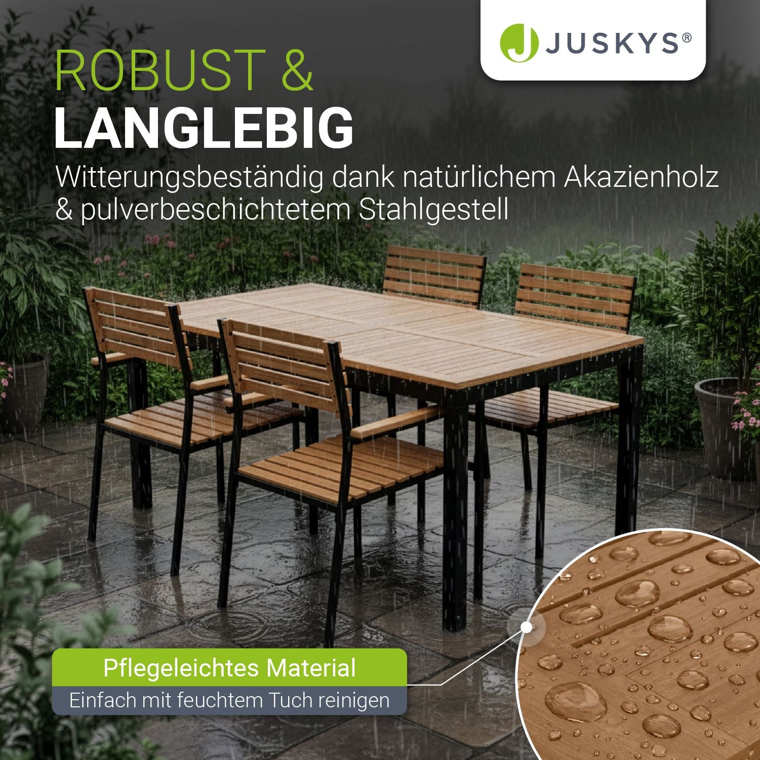 juskys-gartengarnitur-rhodos-5-teilig-akazienholz-mit-tisch-und-4-st-hlen image 5