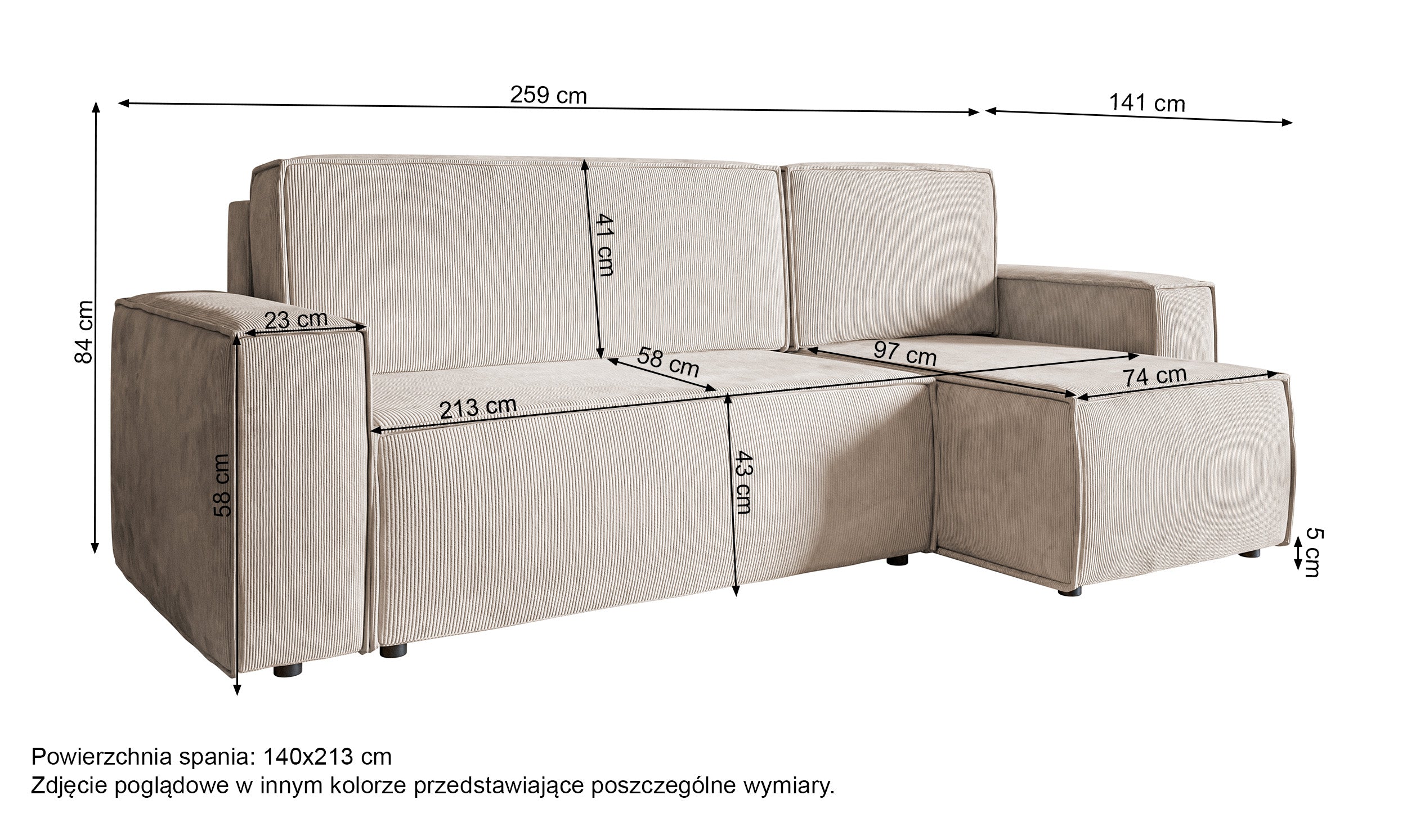 selsey-copertino-ecksofa-l-mit-schlaffunktion-stauraum-gr-n-cord image 6