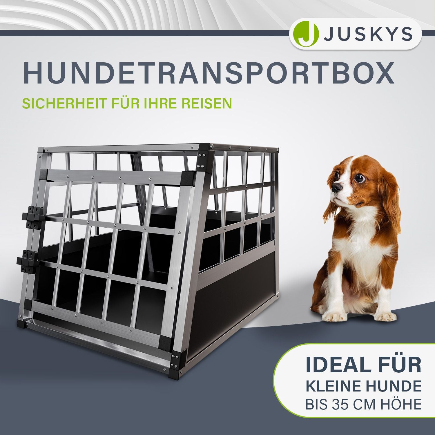 juskys-alu-hundetransportbox-m-hundebox-auto-f-r-kofferraum-und-r-cksitz image 2