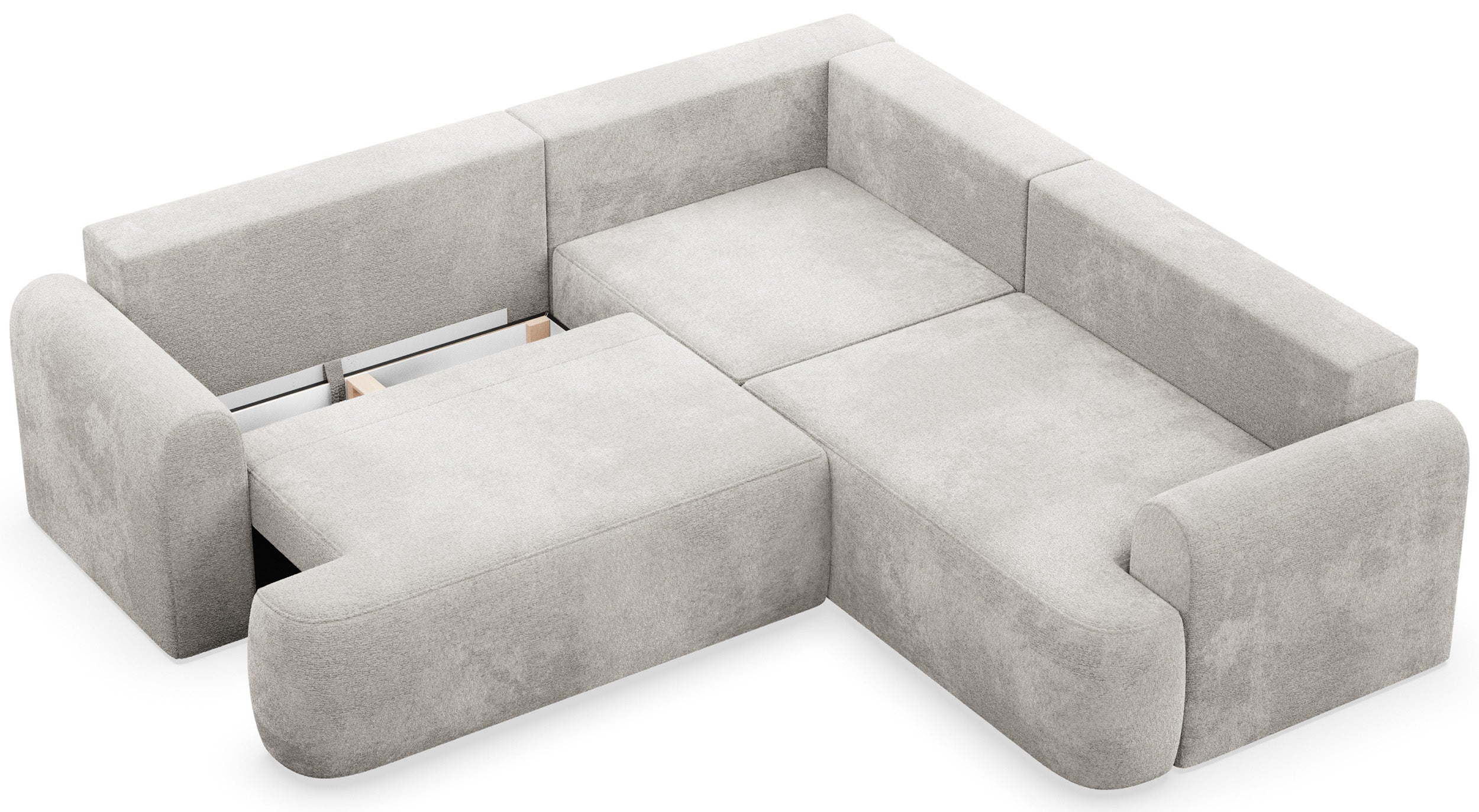 selsey-kaveo-ecksofa-mit-schlaffunktion-l-f-rmig-universell-hellgrauer-chenille- image 4