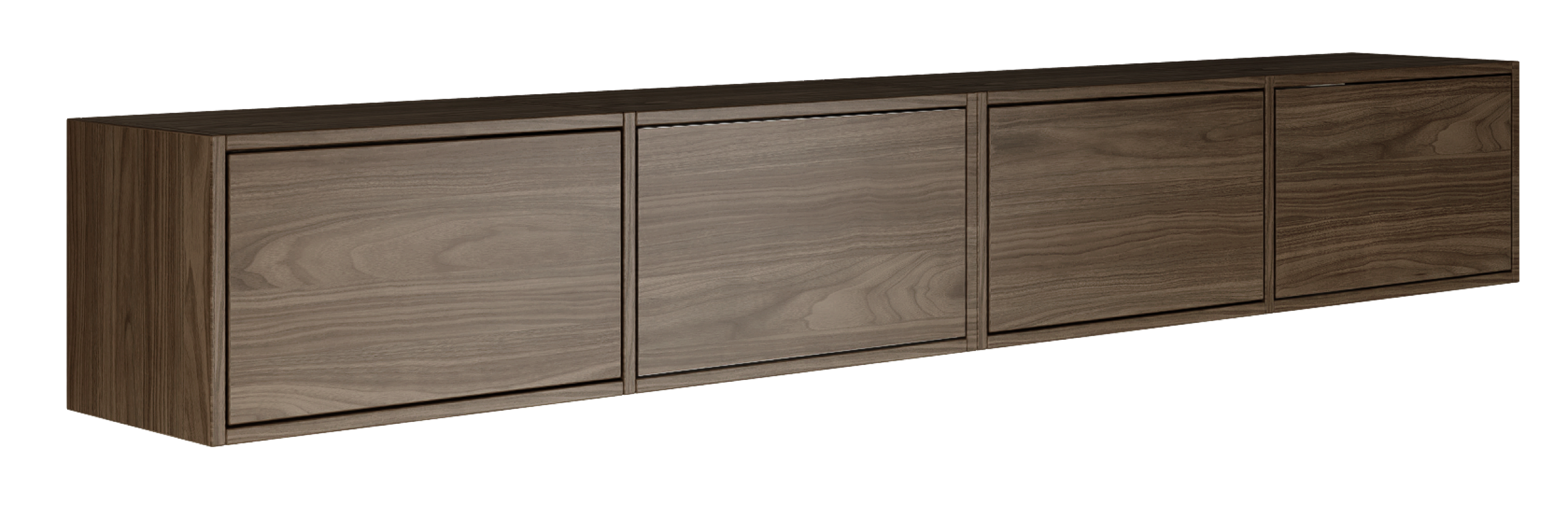 selsey-framme-h-ngender-tv-schrank-200-cm-mit-4-klappt-ren-wisconsin-nussbaum image 1