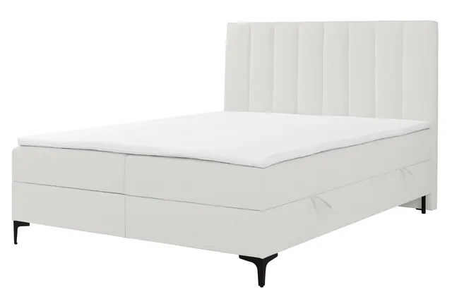 selsey-lorentes-boxspringbett-140x200-cm-mit-stauraum-und-topper-cremefarbenes-g image 1