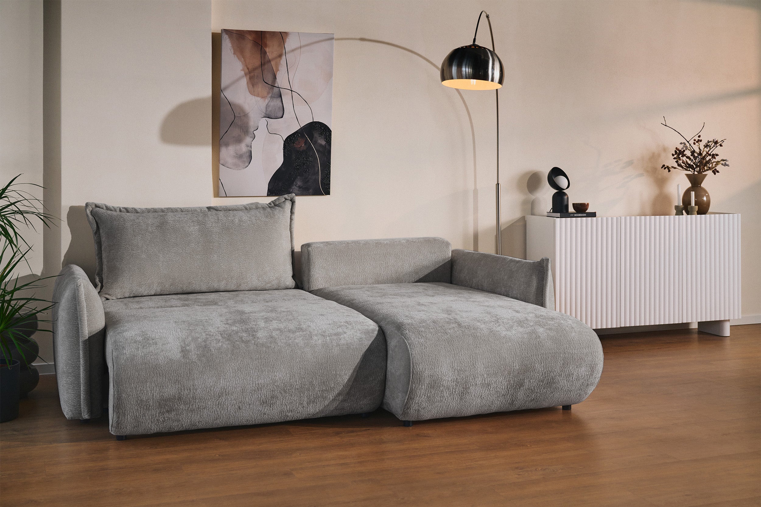 selsey-cushi-ecksofa-mit-schlaffunktion-rechts-l-form-mit-stauraum-grauer-chenil image 7