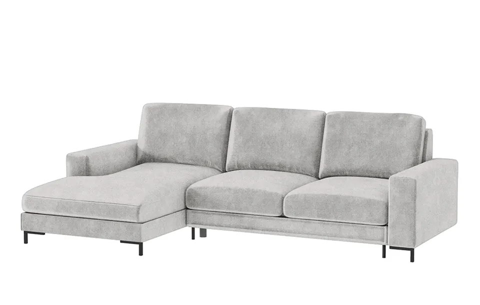 selsey-mokpeo-ecksofa-mit-schlaffunktion-links-l-form-stauraum-grauer-samt image 1