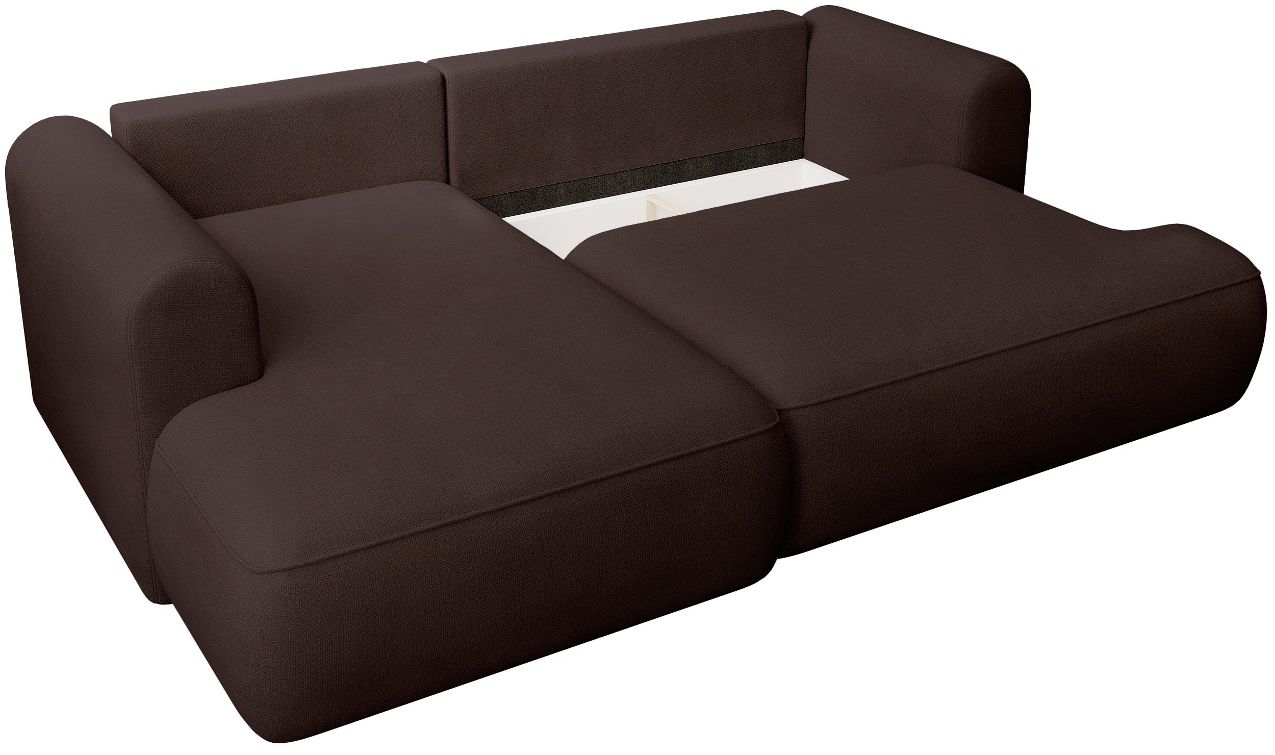 selsey-ovo-mini-ecksofa-mit-schlaffunktion-linksseitig-l-form-brauner-chenille image 3