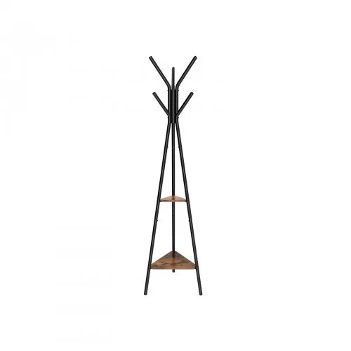 vasagle-garderobenst-nder-in-baumform-metall-mit-2-ablagen image 1