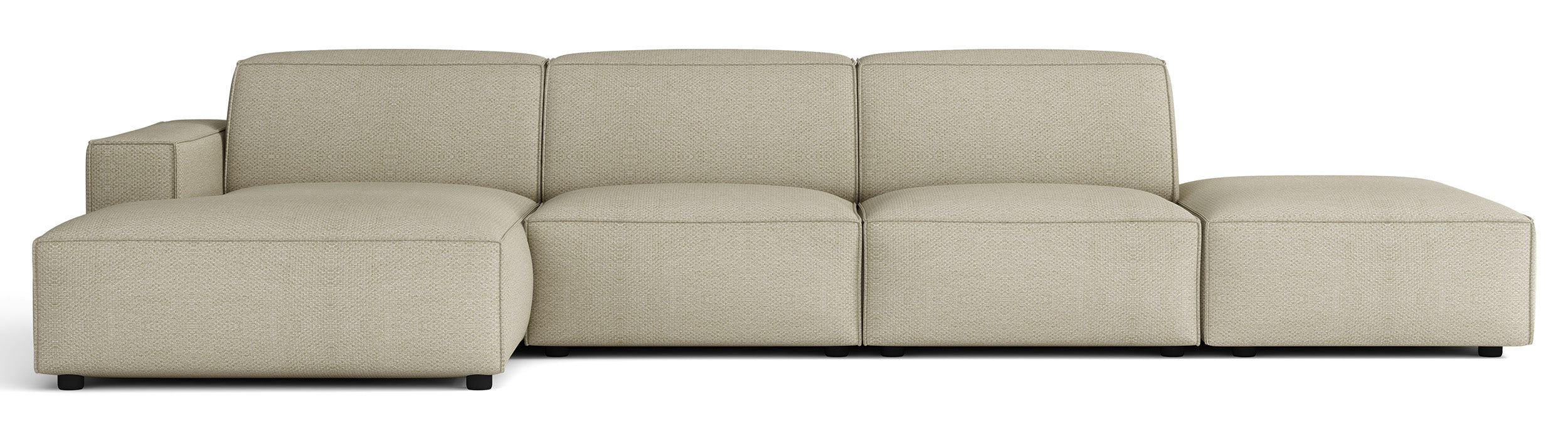 selsey-sellmo-modulares-ecksofa-l-f-rmig-links-mit-hocker-grau-beige-hydrophober image 1