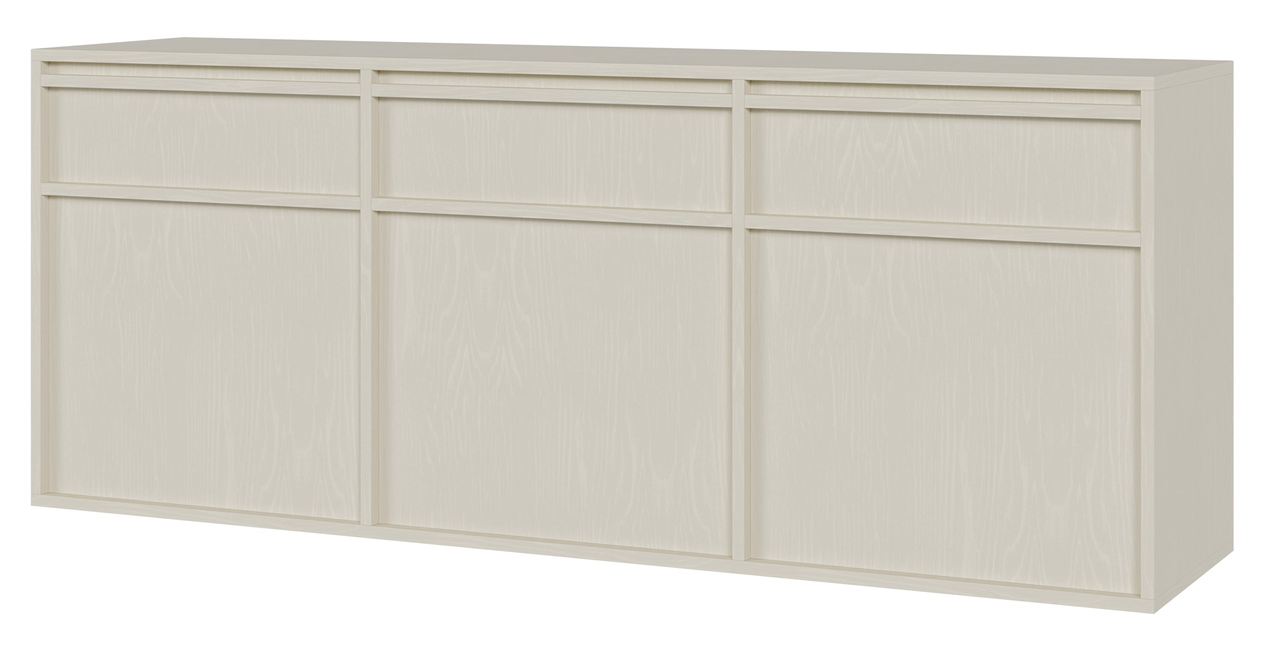 selsey-evo-h-ngende-dreit-rige-kommode-154-cm-sandbeige-mit-schubladen image 1