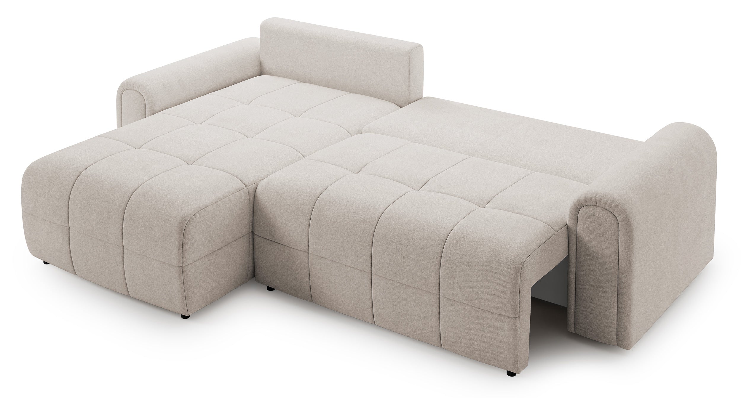 selsey-simolla-ecksofa-l-form-links-mit-schlaffunktion-und-stauraum-cremefarbene image 3