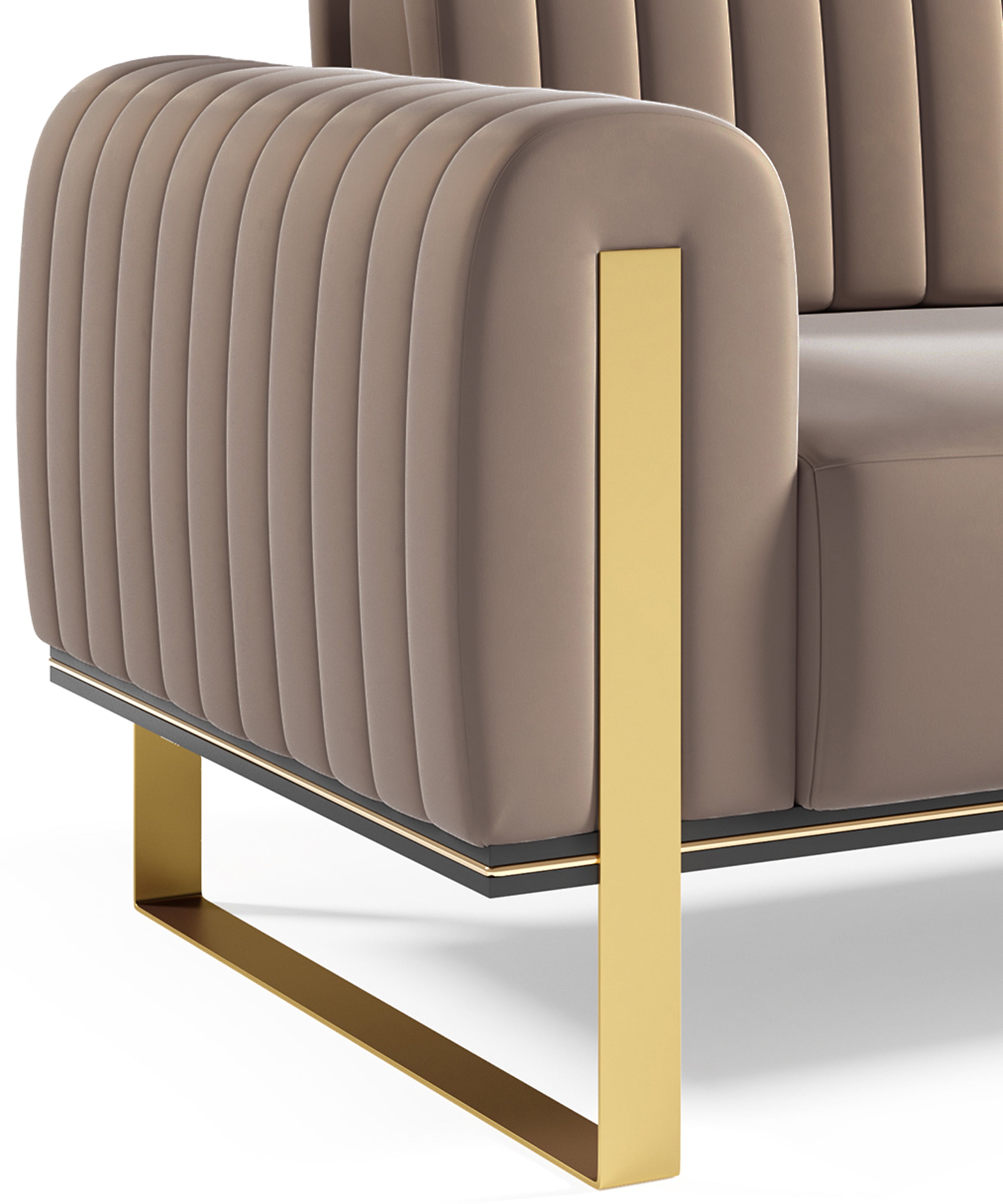 selsey-parissa-zweisitziges-sofa-brauner-samt image 6