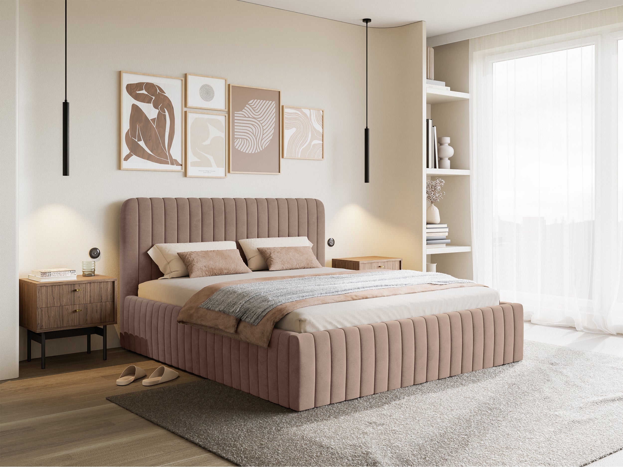 selsey-saliano-polsterbett-180x200-cm-mit-stauraum-beige-hydrophober-samt image 2