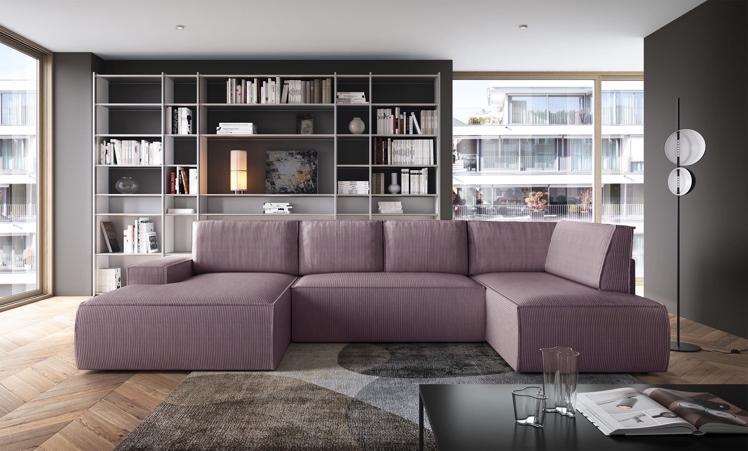 selsey-farese-new-ecksofa-u-f-rmig-links-rosa-cord-schlaffunktion image 2