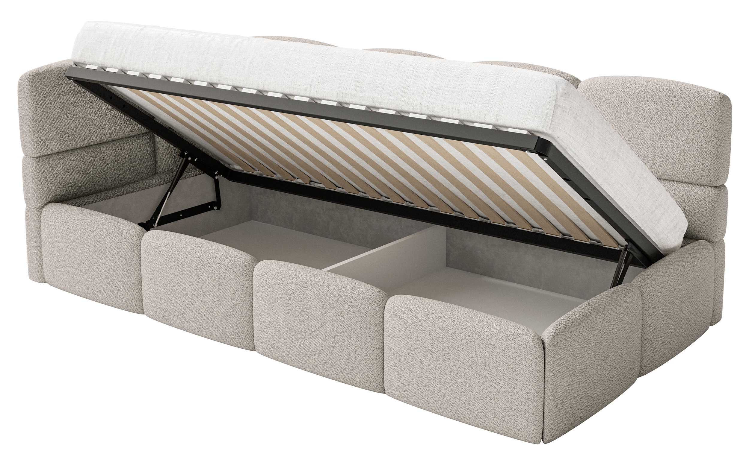 selsey-cloudy-jugendbett-90x200-cm-linksseitig-mit-stauraum-grau-beiges-boucl image 5