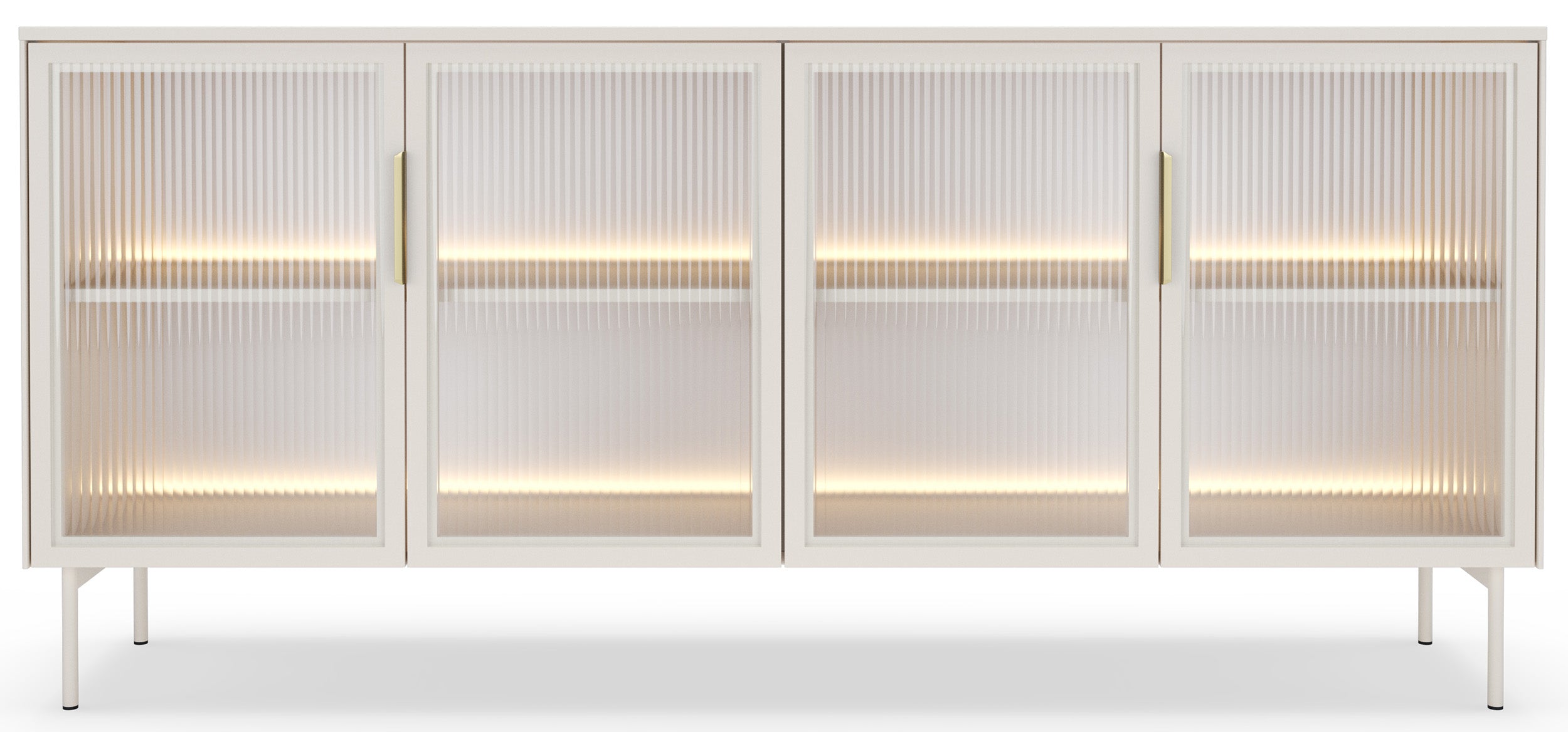 selsey-lumi-vierteilige-glaskommode-vitrine-mit-led-181-cm-kaschmir image 5