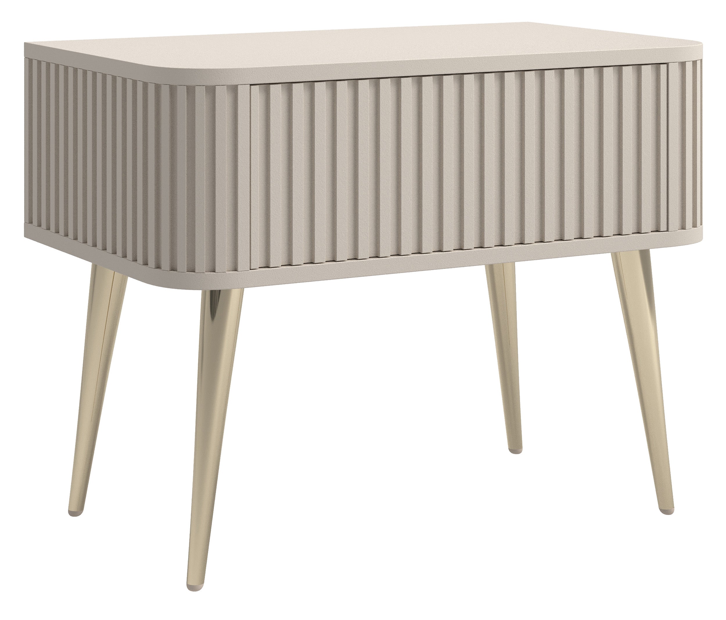 selsey-ovarlo-nachttisch-63-cm-mit-rillen-und-schublade-sandbeige-mit-goldenen-b image 4