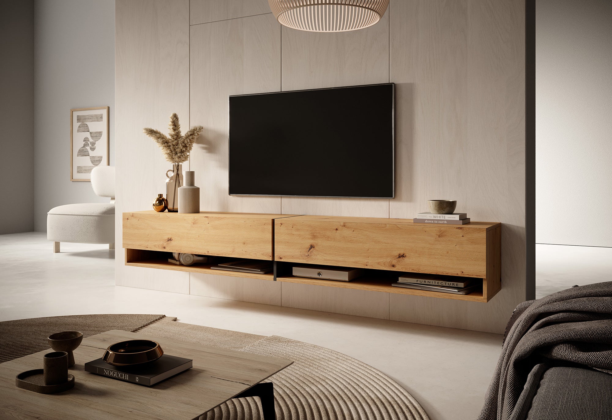 selsey-mirrgo-tv-schrank-200-cm-artisan-eiche-mit-grafitfarbenen-eins-tzen image 3