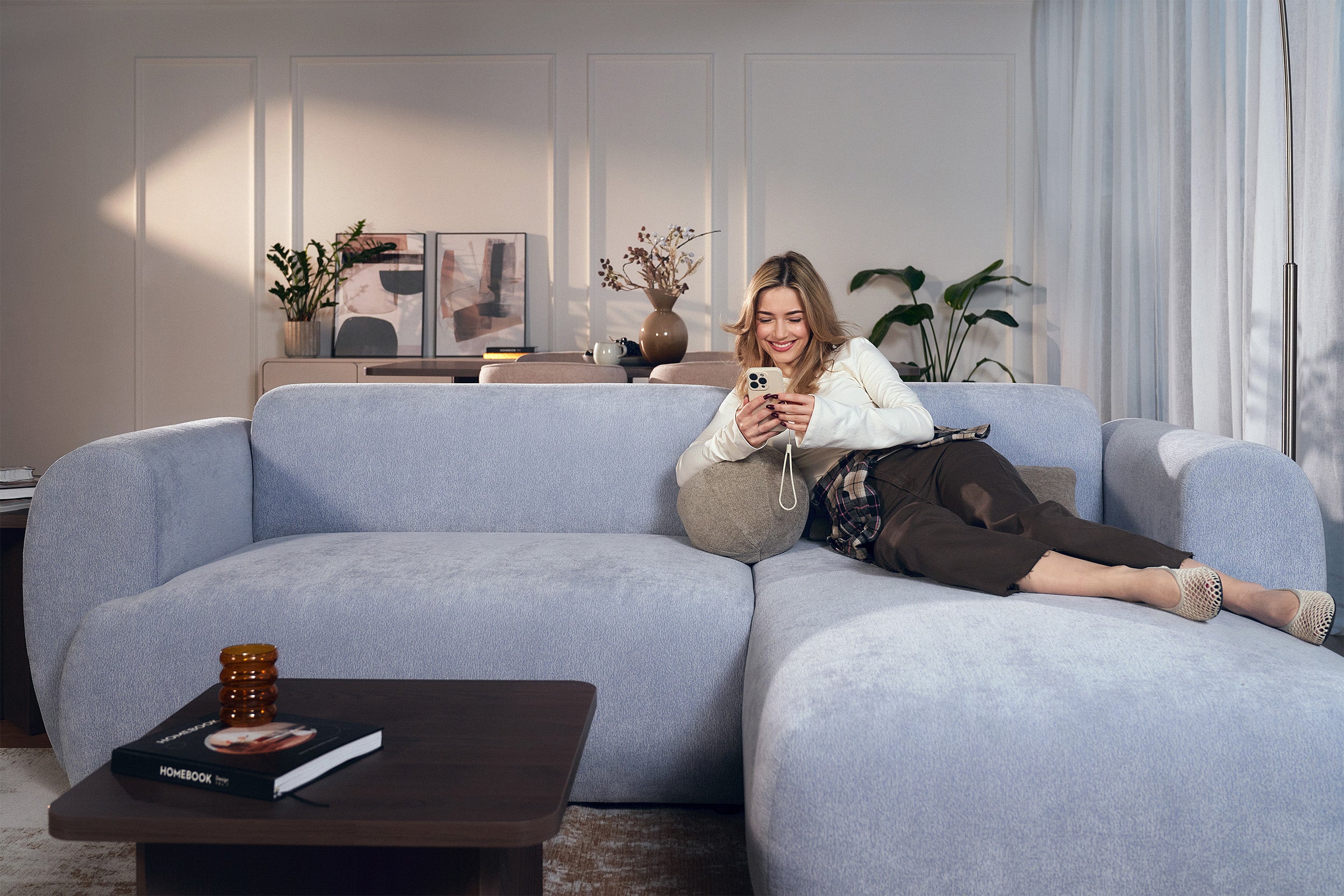 selsey-emia-ecksofa-mit-schlaffunktion-l-f-rmig-rechts-hellblauer-chenille-stoff image 8